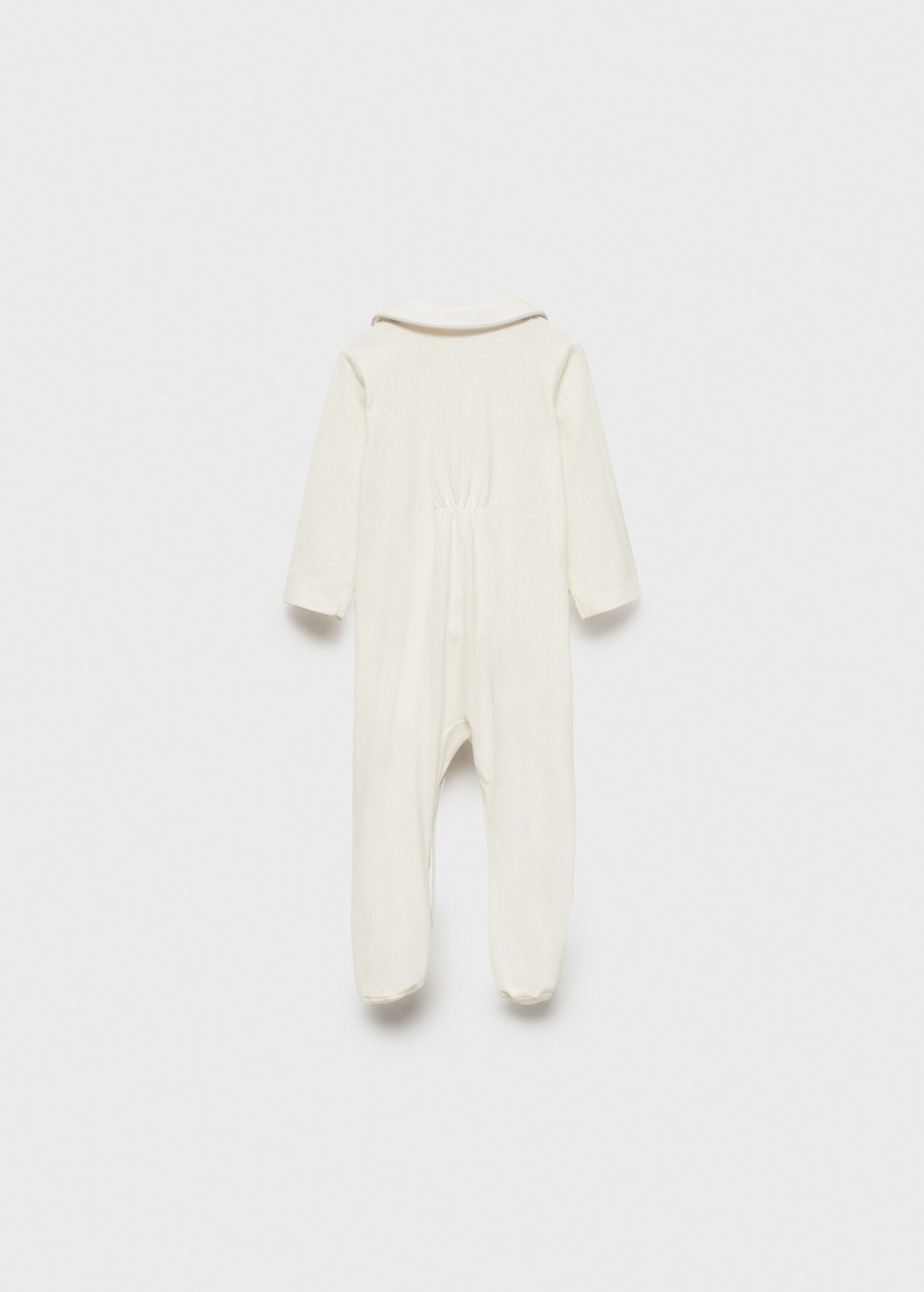 Pijama body algodón - Reverso del artículo
