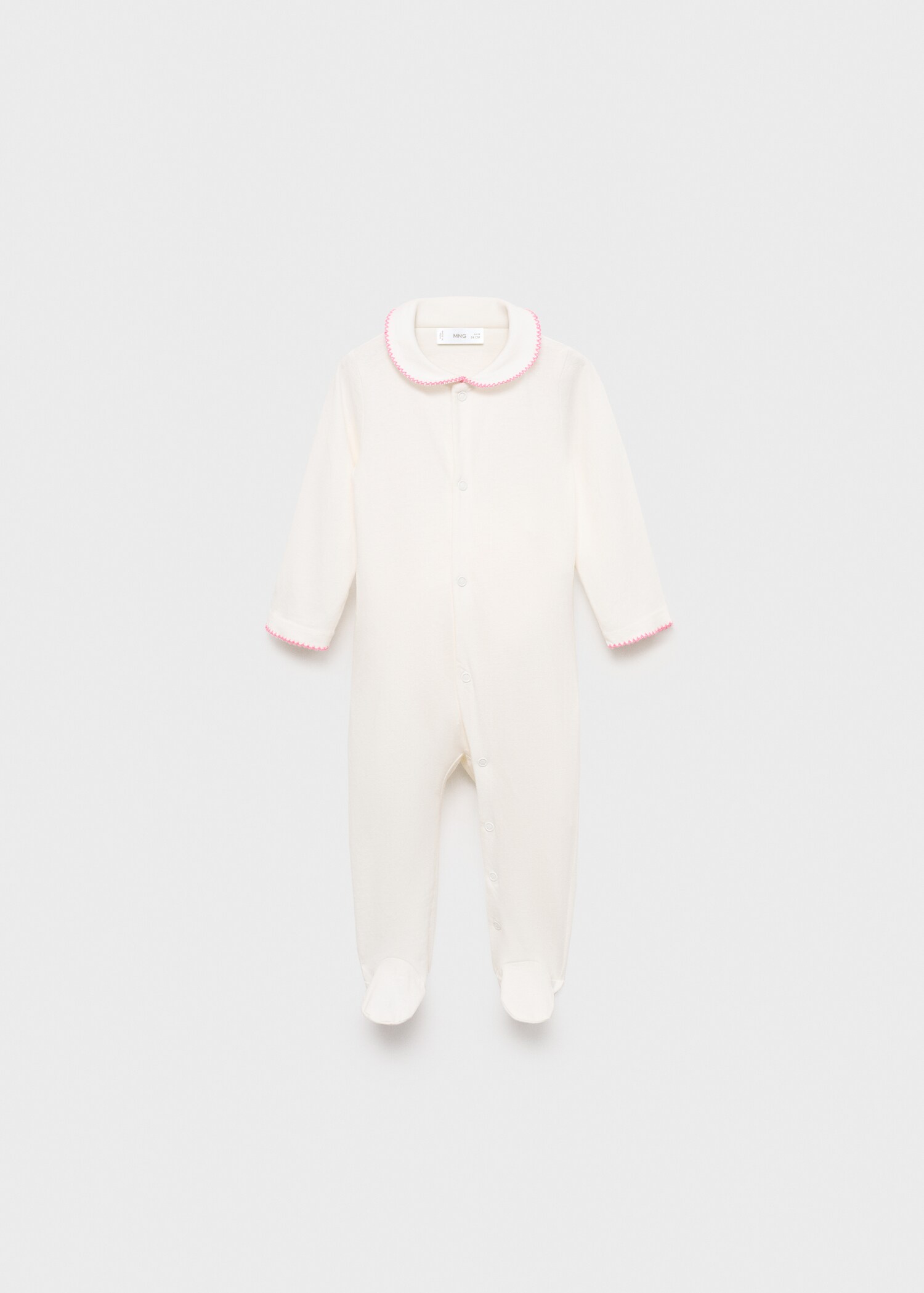 Pyjama-Body mit Babydollkragen - Artikel ohne Model