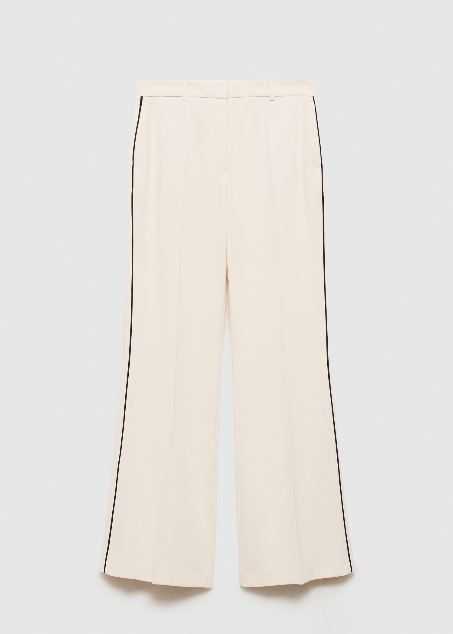 Wideleg striped trousers - Article without model