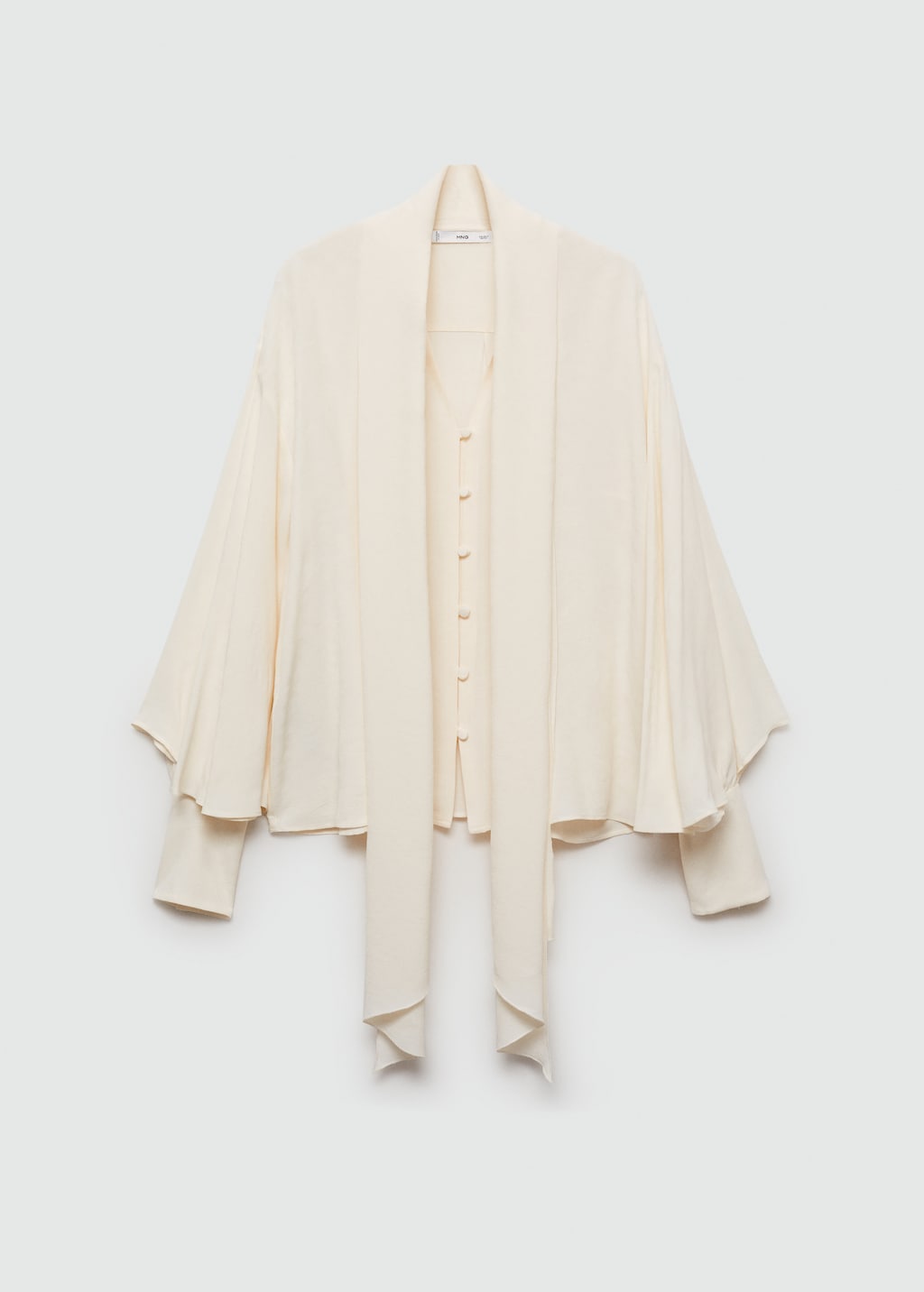 Mango Ruffled dress with zipper thumbnail