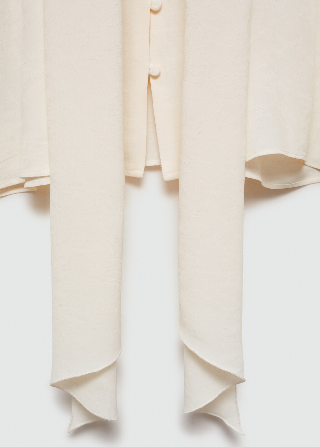 Mango Ruffled dress with zipper thumbnail