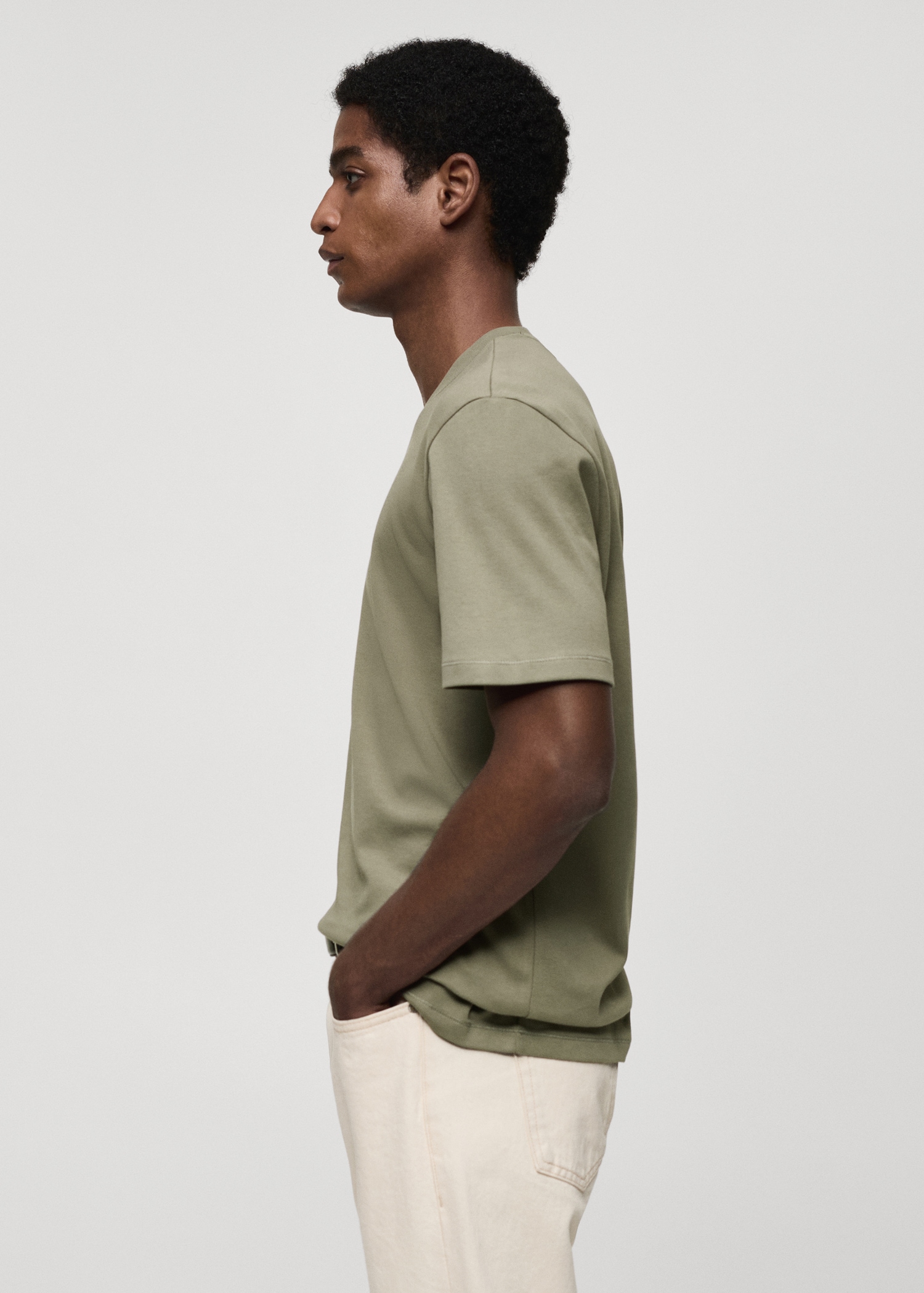 Regular-fit 100% cotton t-shirt - Details of the article 2