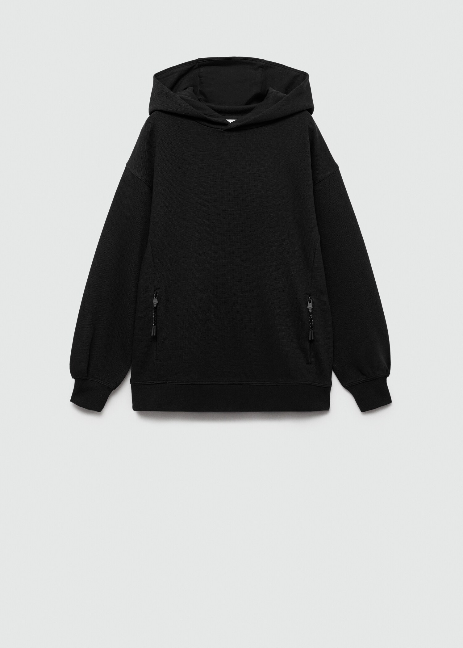 Sweat-shirt zippé à capuche - Article sans modèle