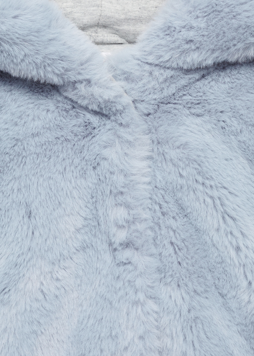 Coat with fur-effect hood - Kids | MANGO USA Coat with fur-effect hood - Kids | MANGO USA