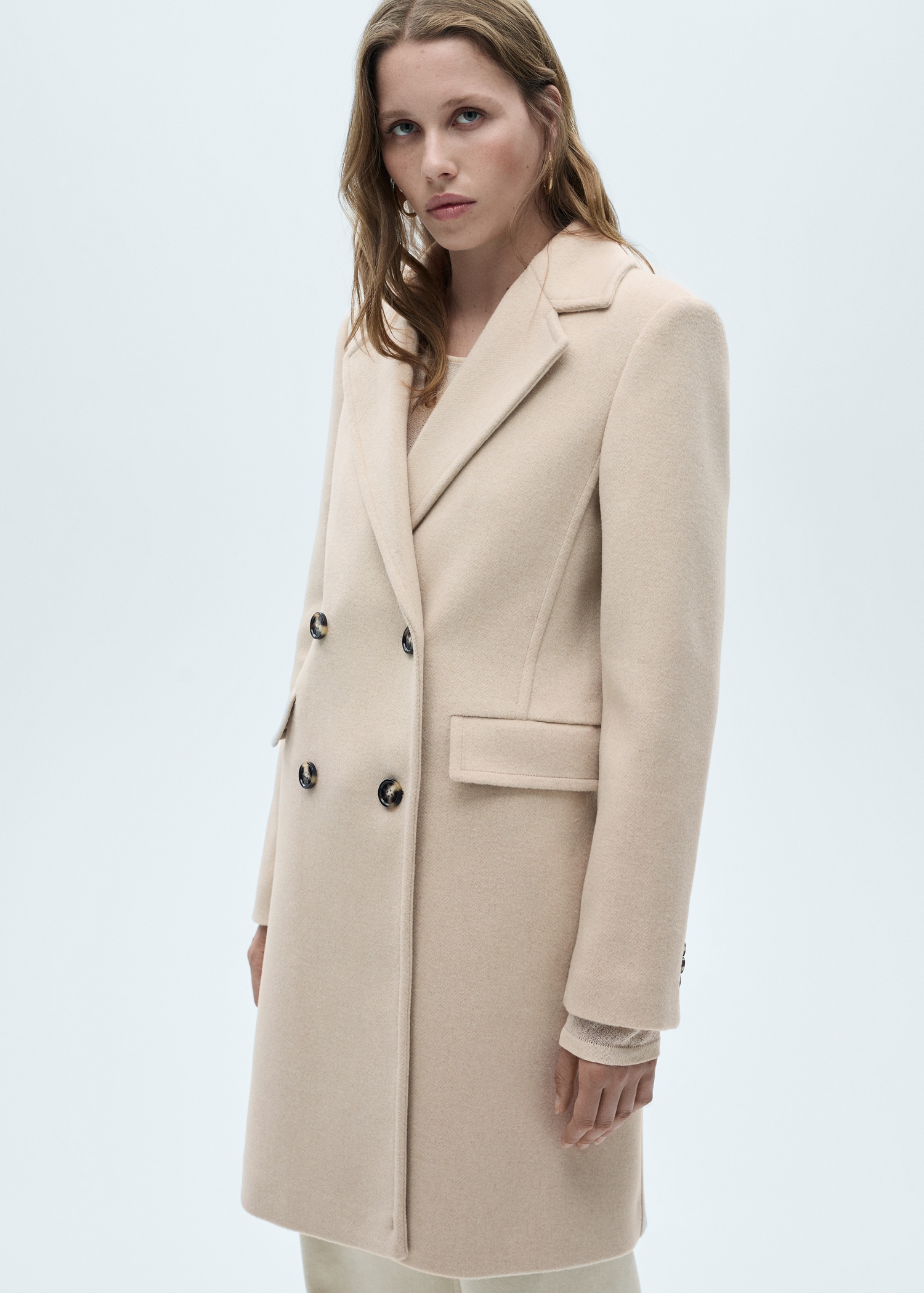Peacoat Jacket Tan Peacoat Women's Tan Wool Coat Tan Pea Coat