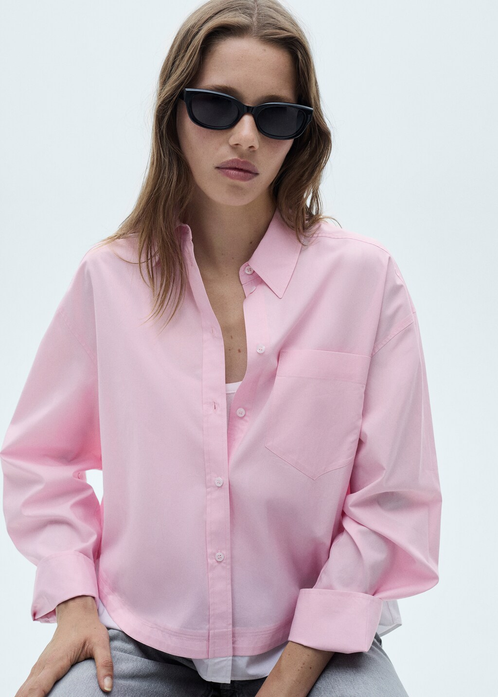 oversized-shirt-contrasting-bottom-women-mango-malaysia