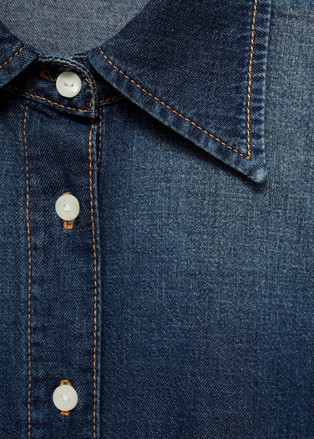 Chemise jean oversize