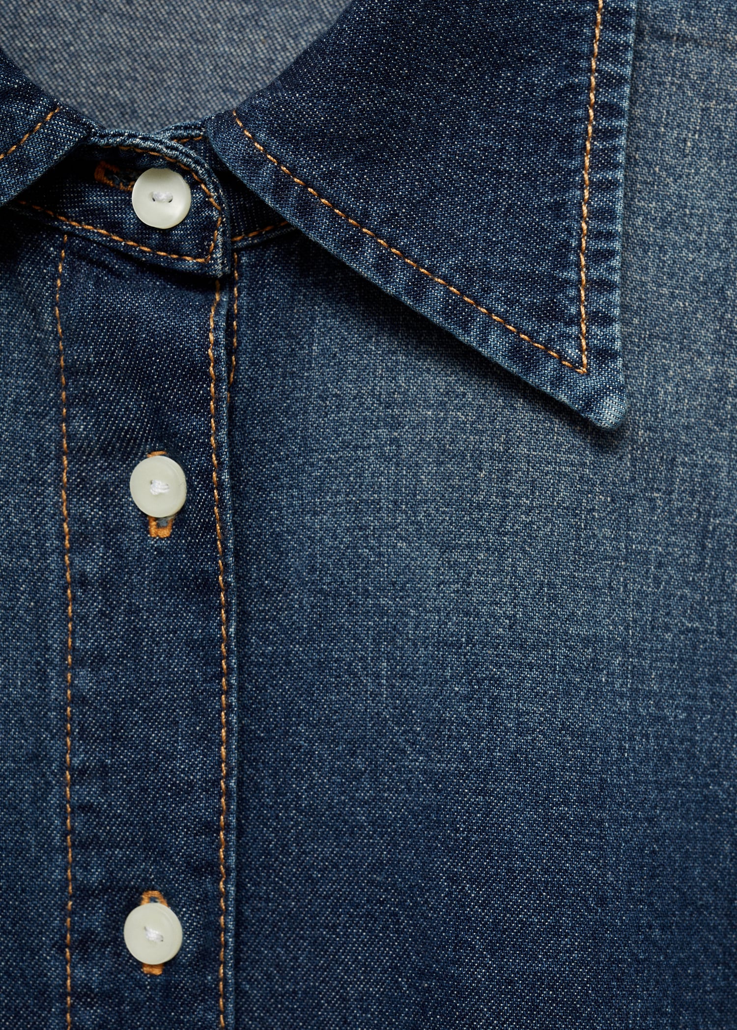 Oversize denim shirt - Details of the article 8