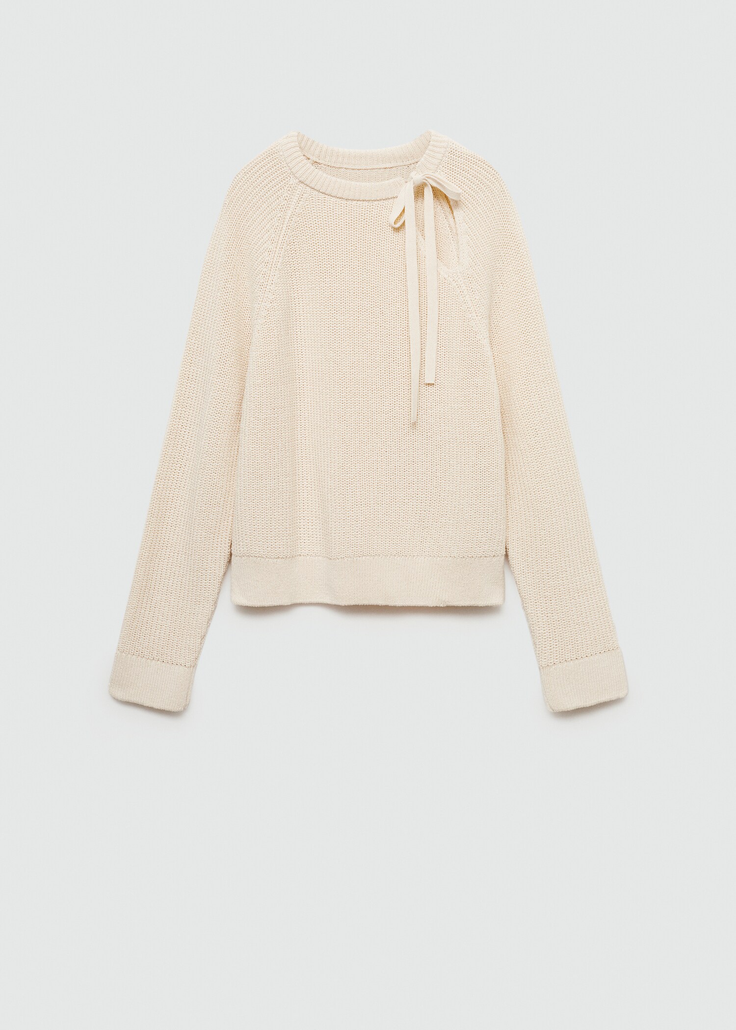 Cut-out knitted sweater - Article without model