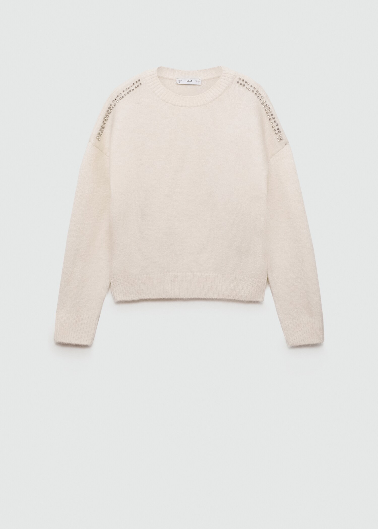 Pull-over maille détails brillants - Article sans modèle
