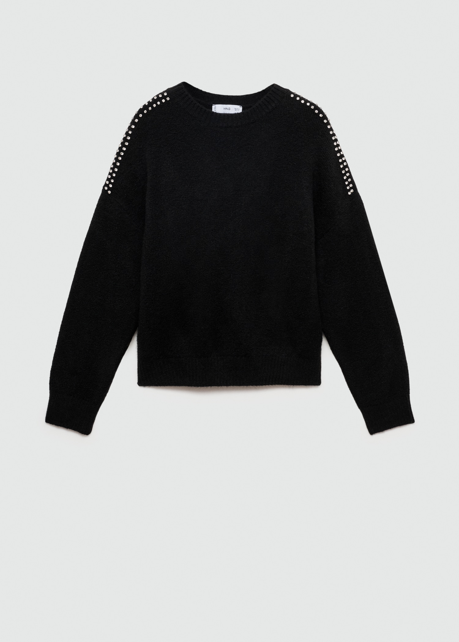 Pull-over maille détails brillants - Article sans modèle