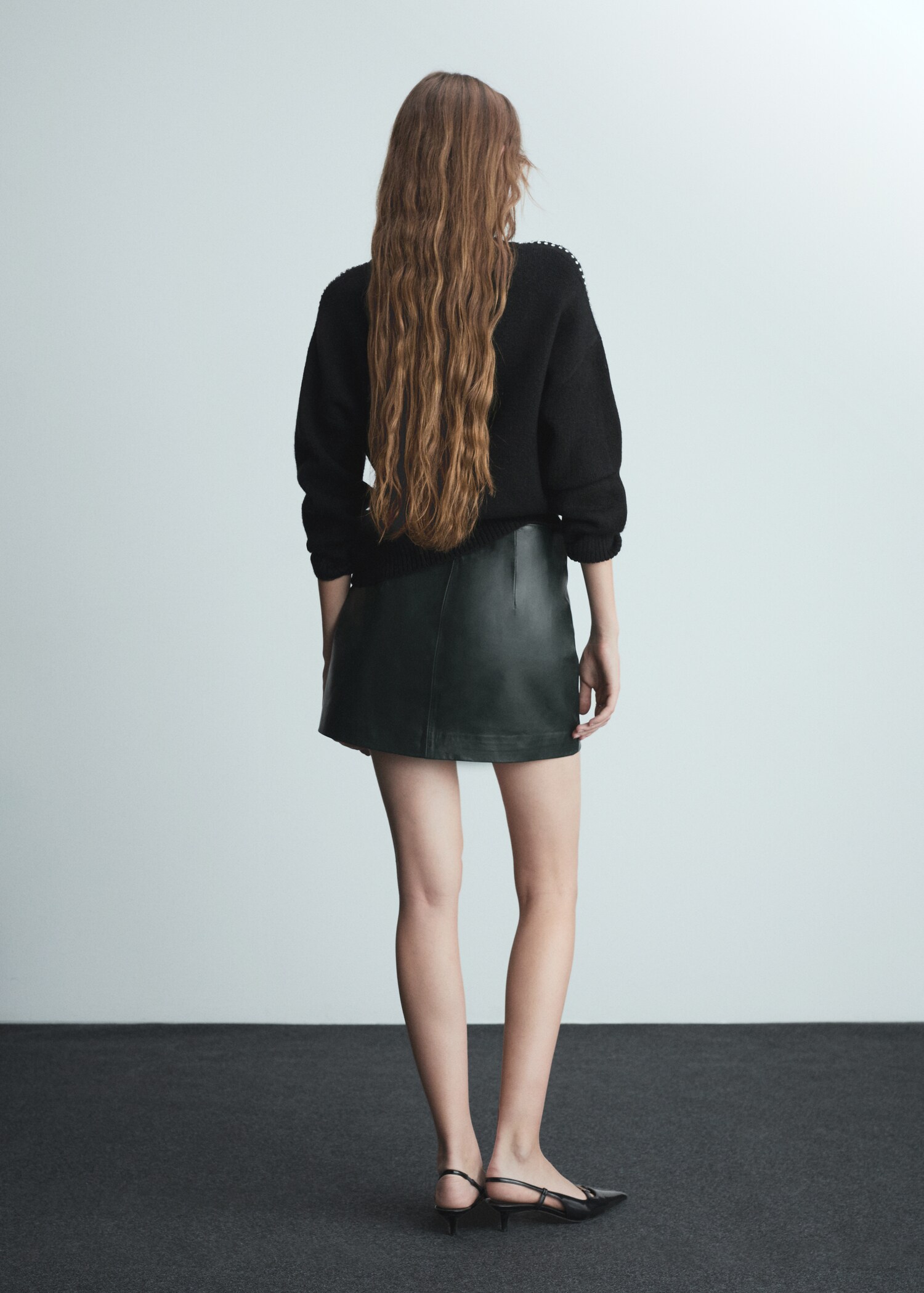 Pull-over maille détails brillants - Verso de l’article