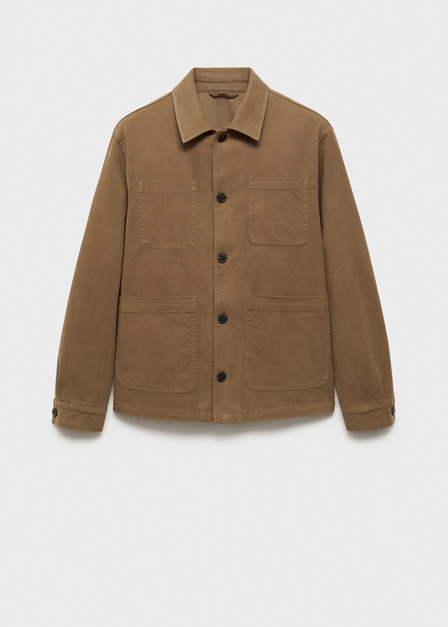 Surchemise twill coton poches - Article sans modèle