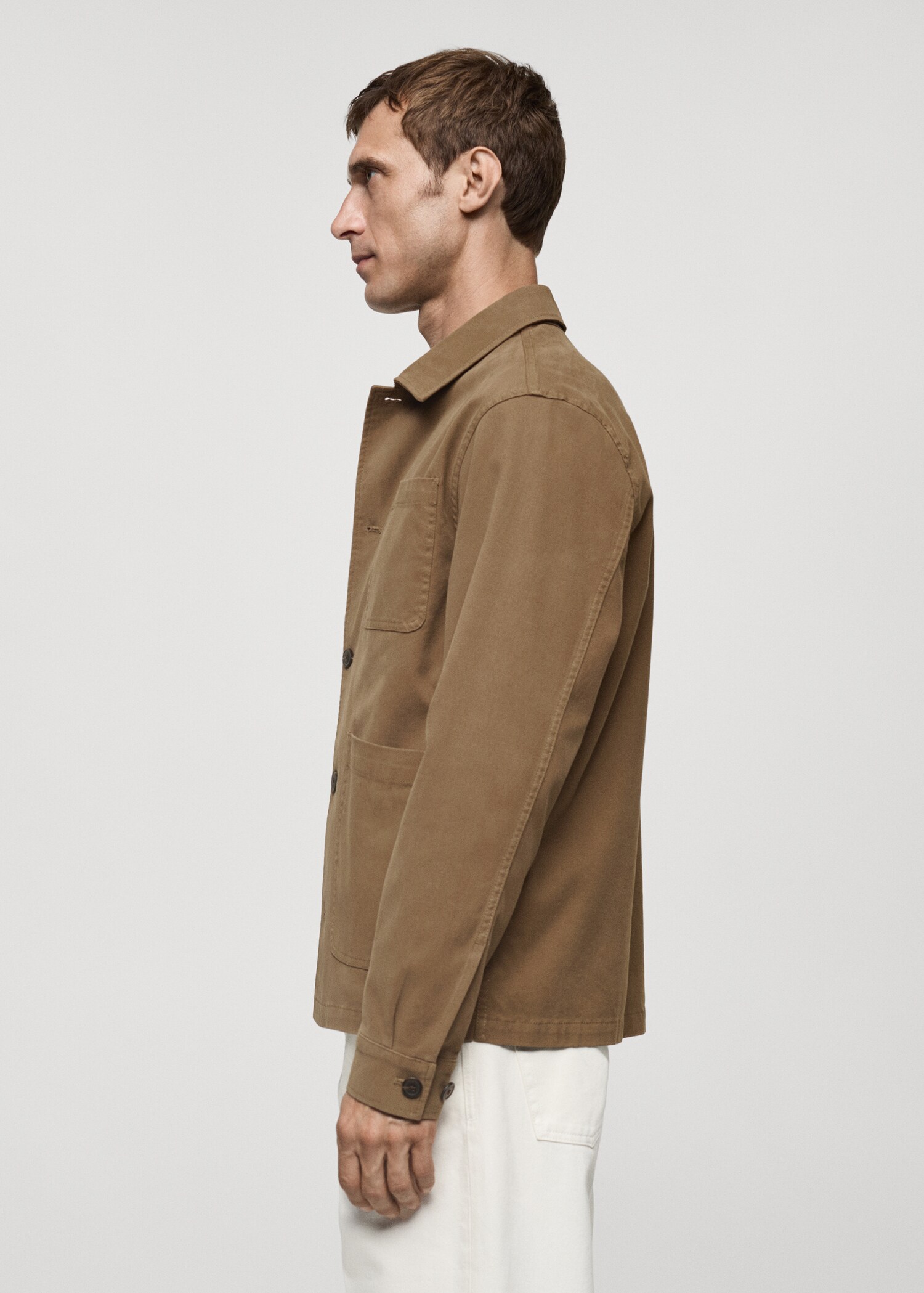 Surchemise twill coton poches - Détail de l'article 2