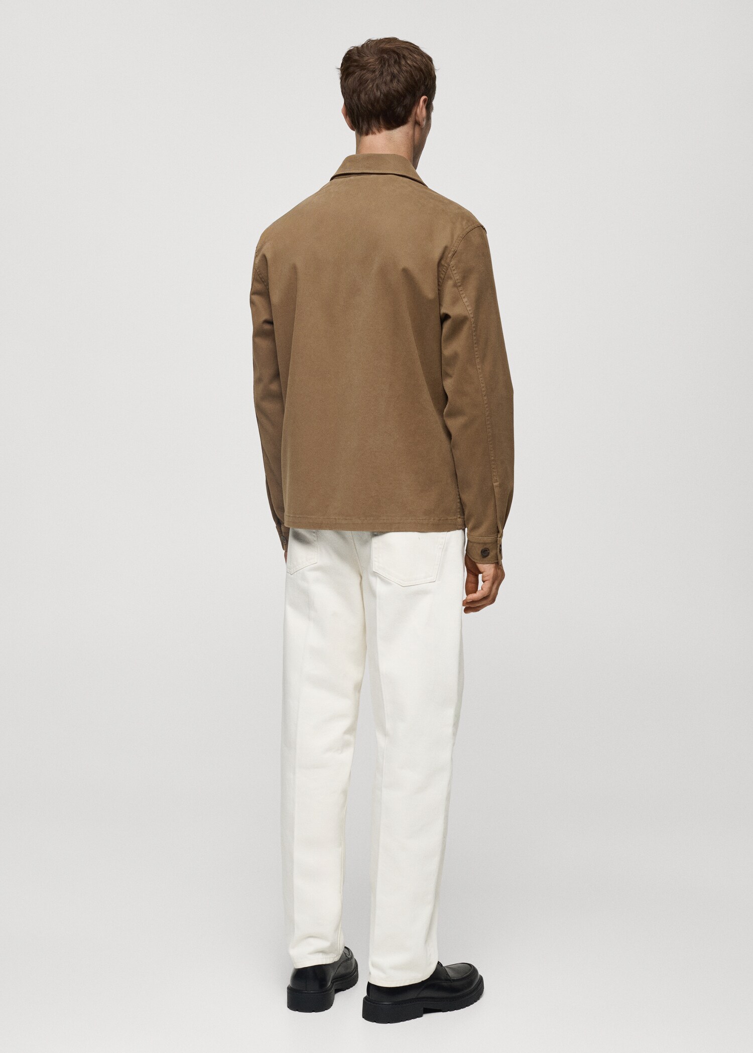 Surchemise twill coton poches - Verso de l’article
