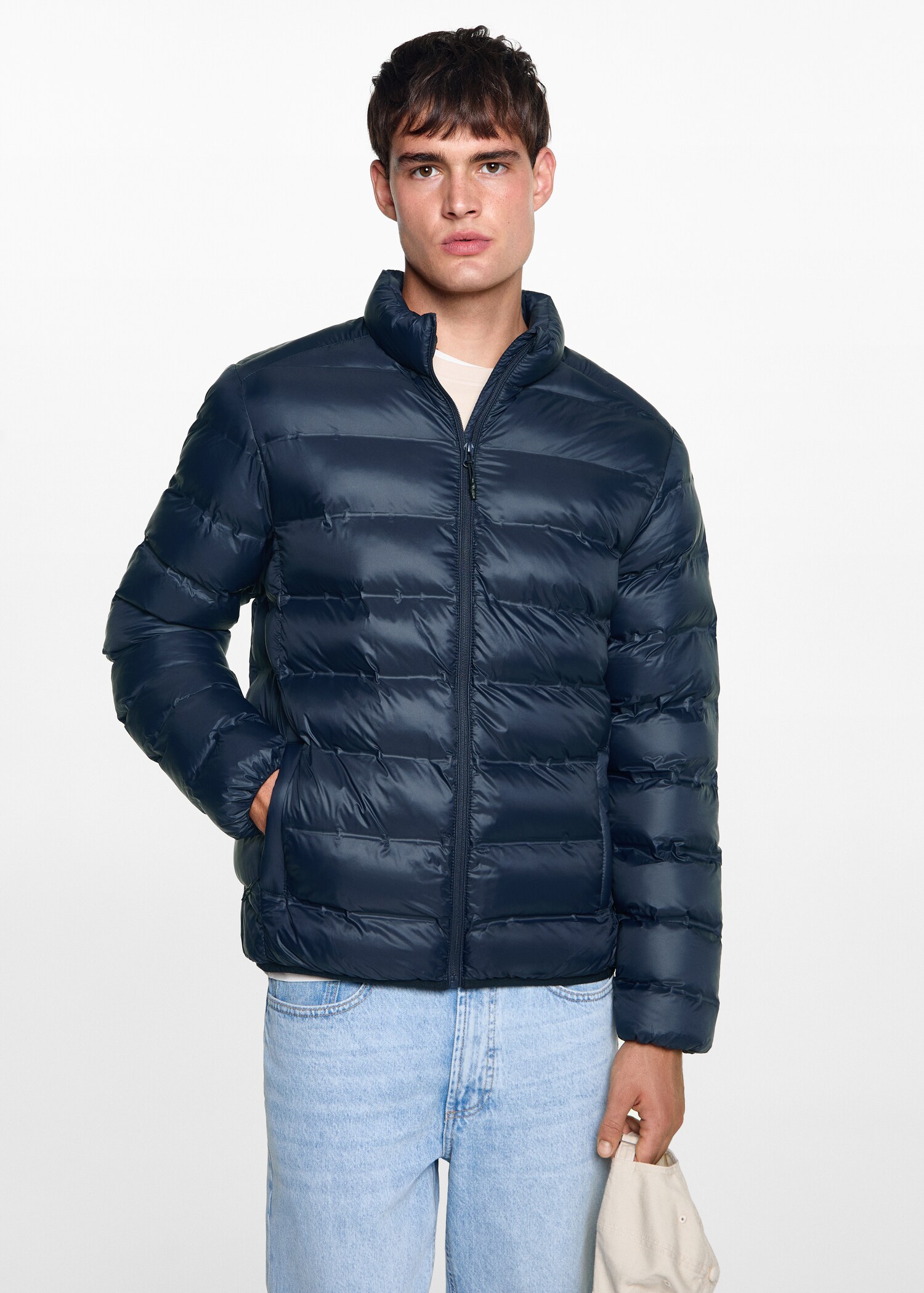 Steppanorak mit Zip - Mittlere Ansicht