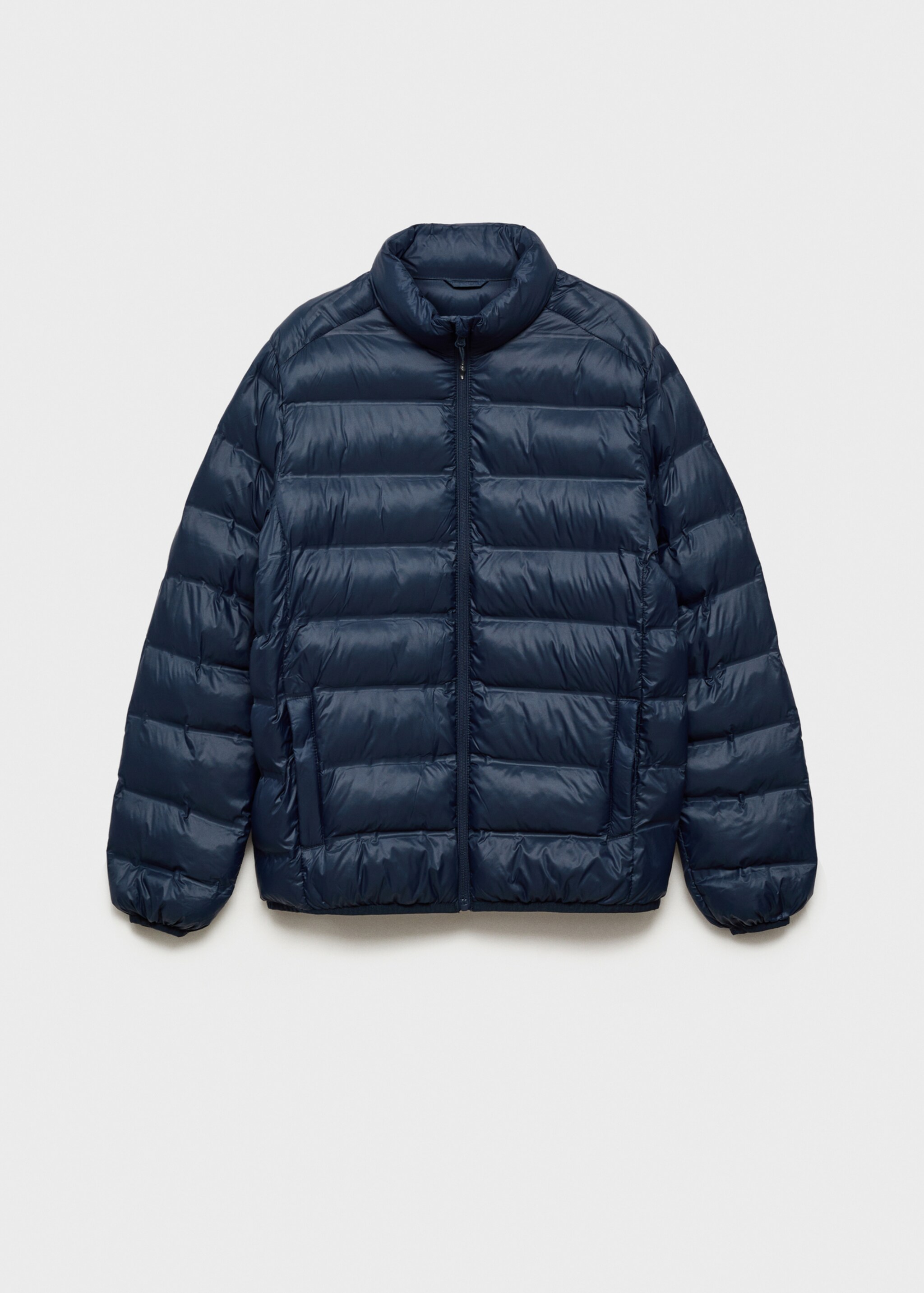 Side-zip quilted coat - Article without model