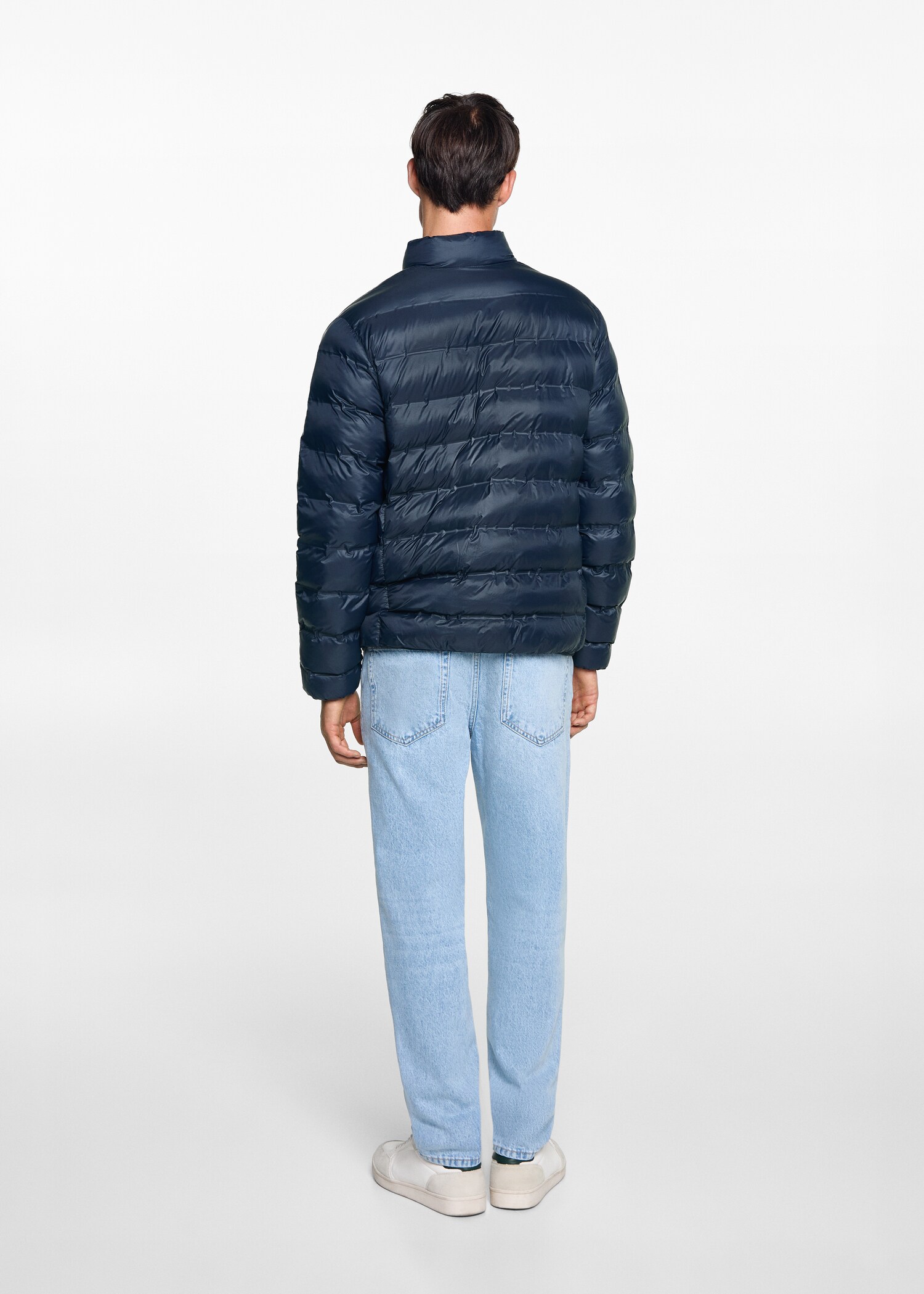 Steppanorak mit Zip - Rückseite des Artikels