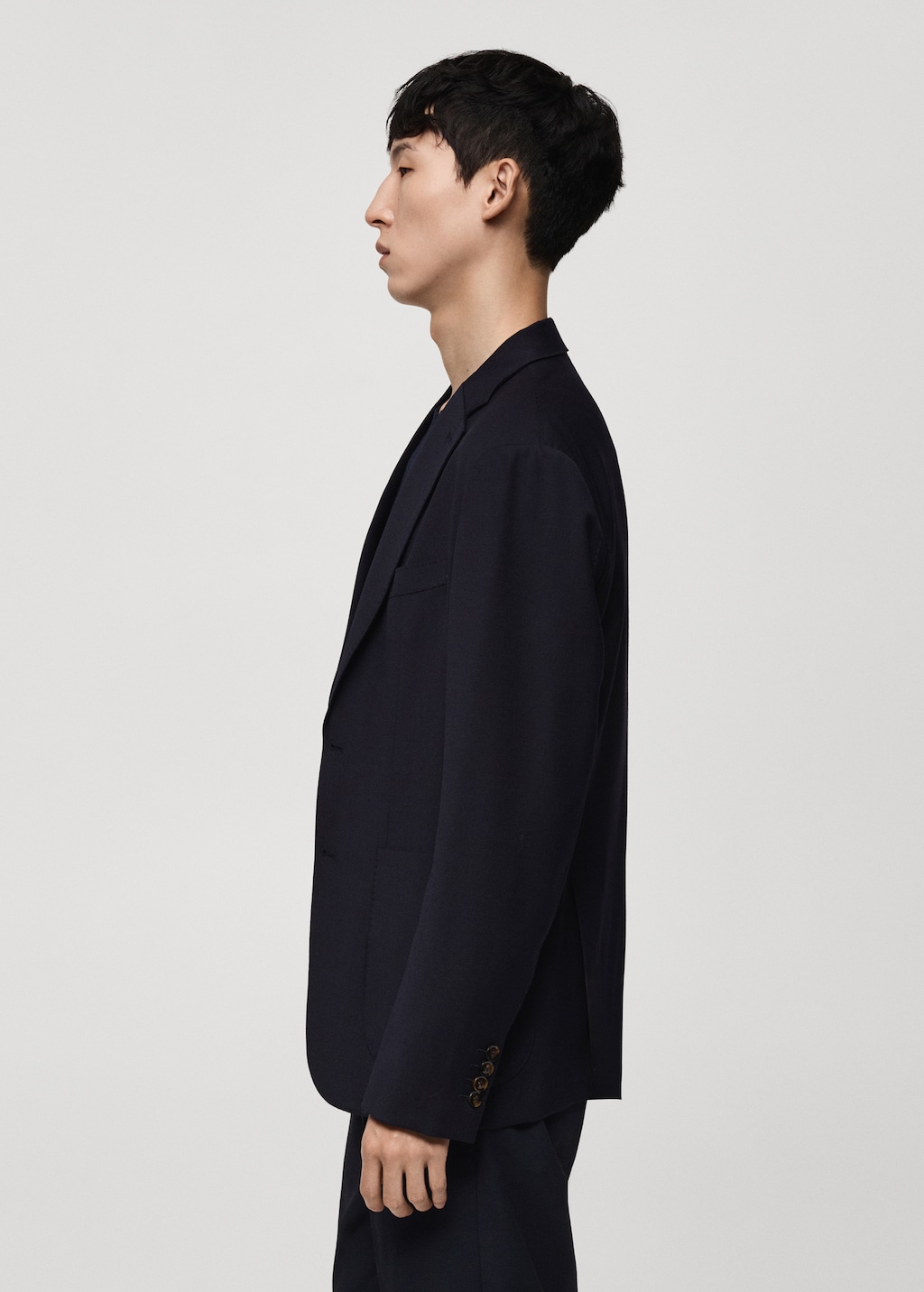 Slim fit wool jacket with pockets Men MANGO United Kingdom
