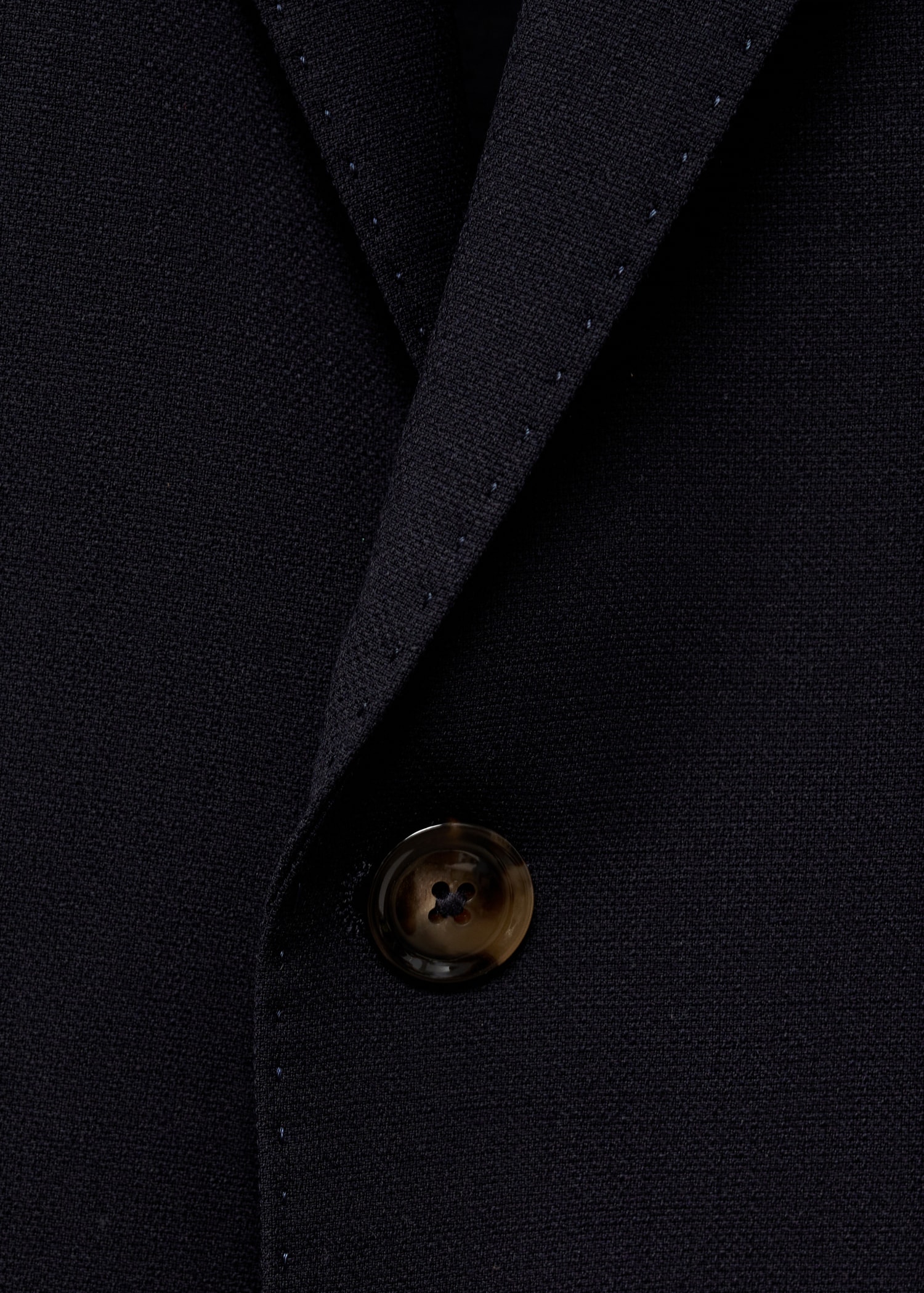 Slim-fit wool jacket with pockets - Details of the article 8