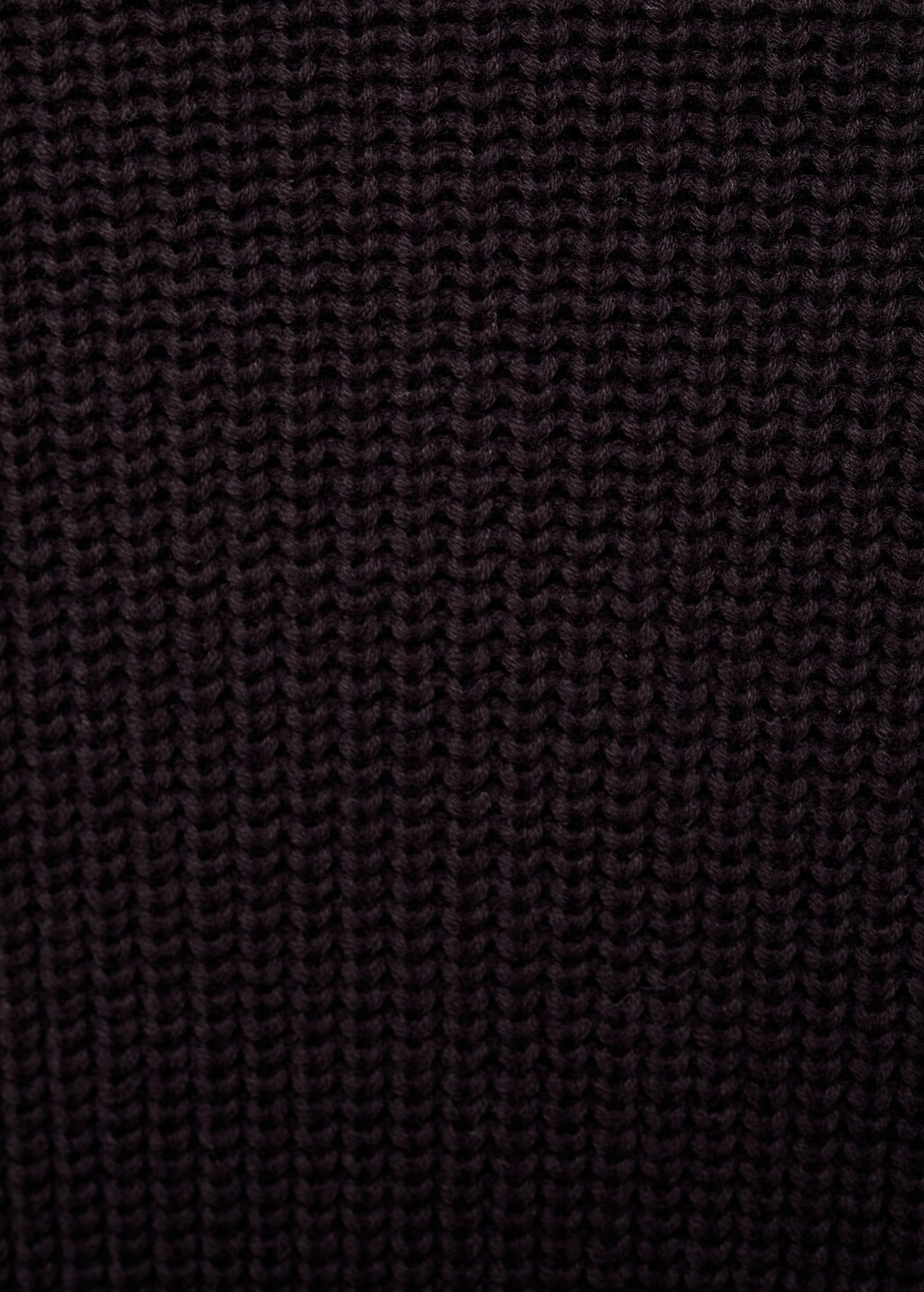 Ribbed cotton knitted sweater