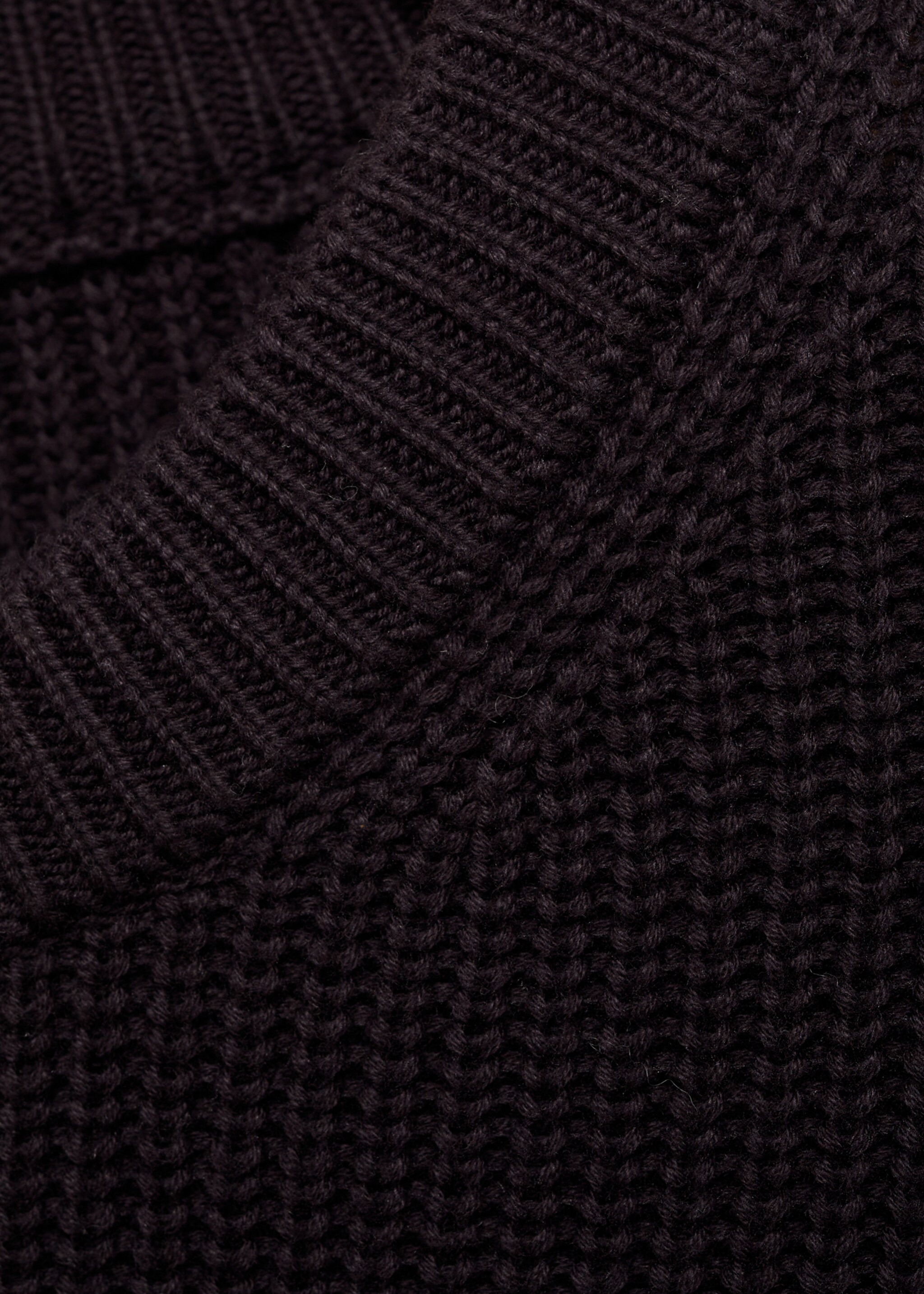 Ribbed cotton knitted sweater - Details of the article 8