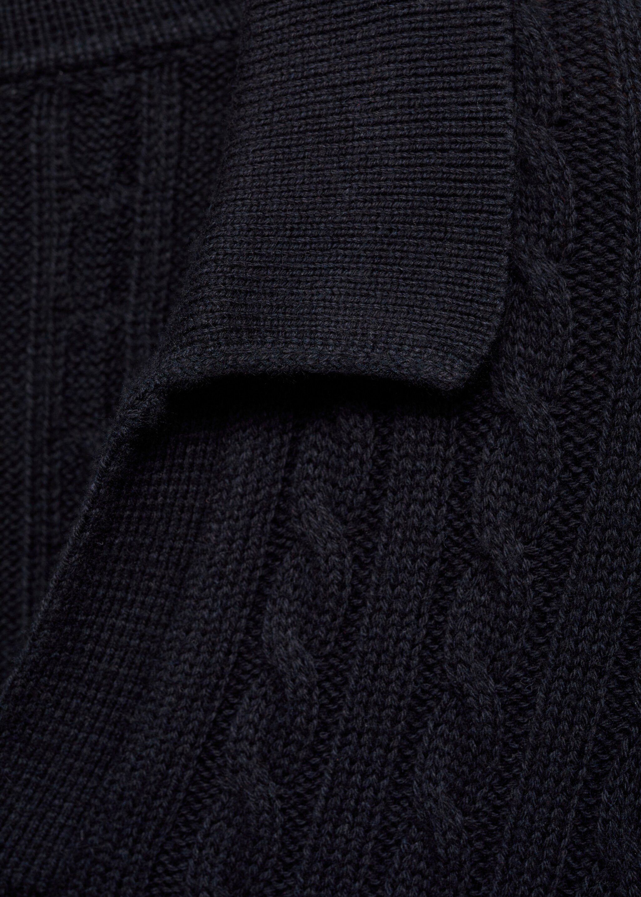 Jersey polo punto medio trenzado - Detalle del artículo 8