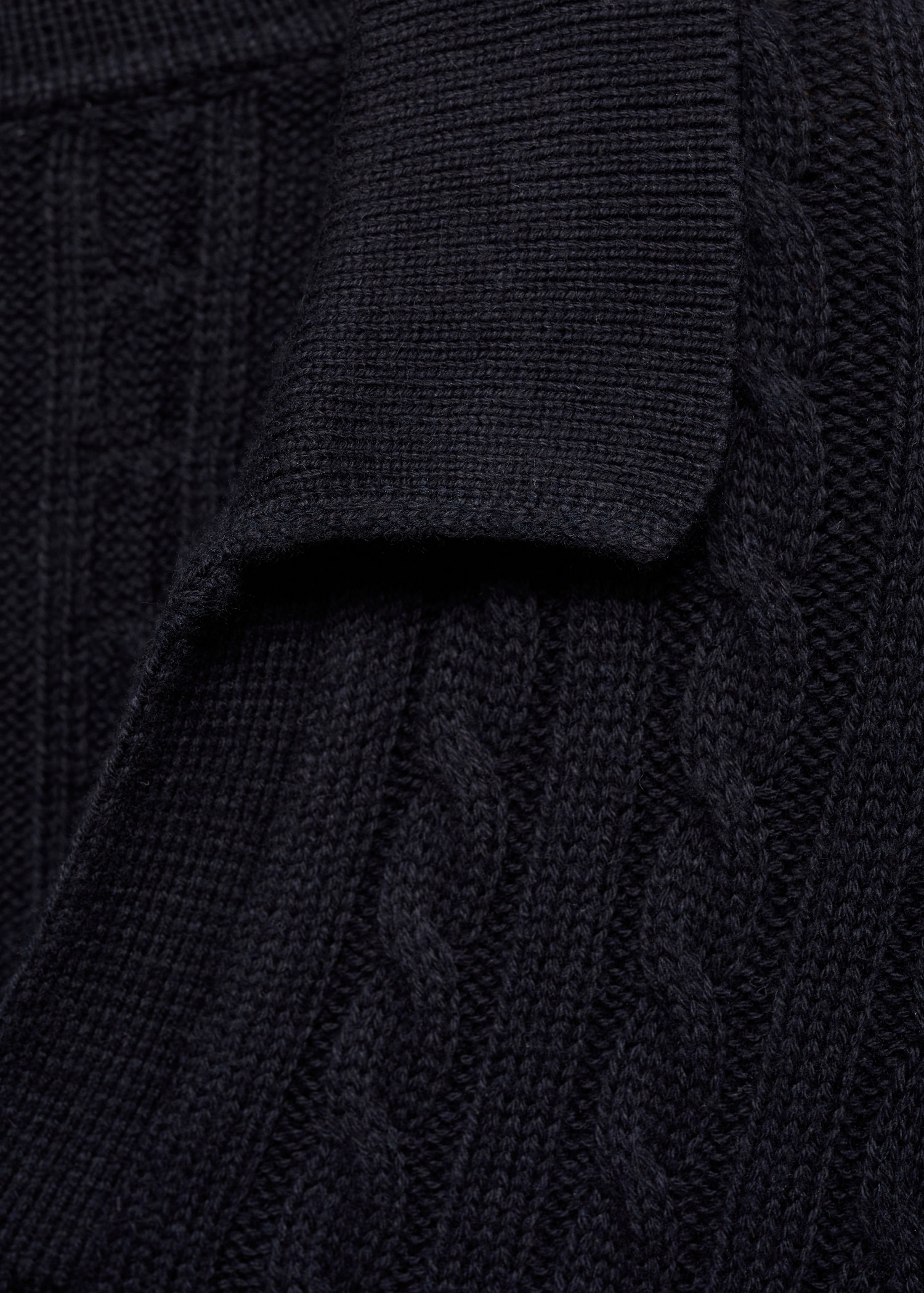 Jersey polo punto medio trenzado - Detalle del artículo 8