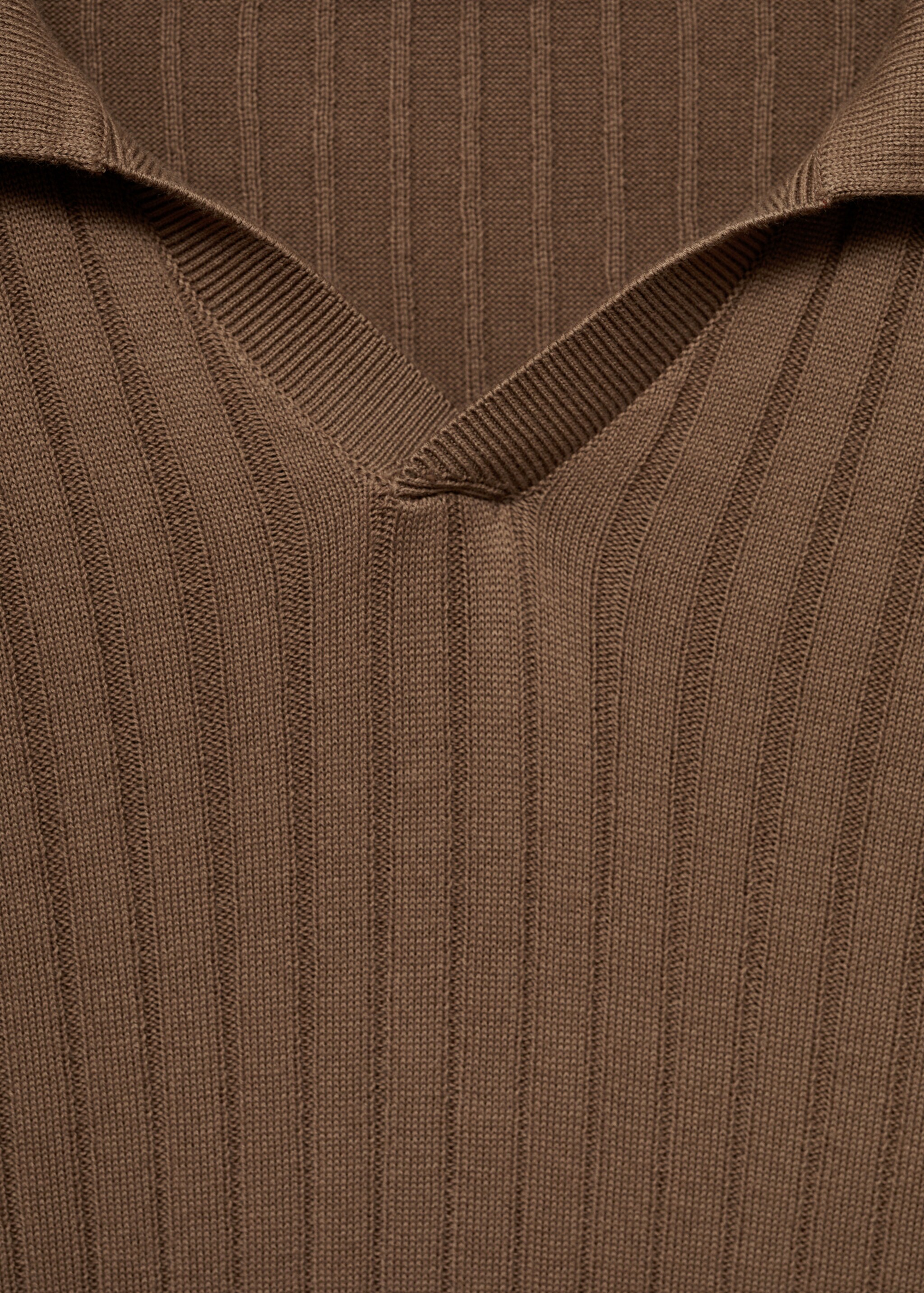 Jersey polo punto fino canalé - Detalle del artículo 8