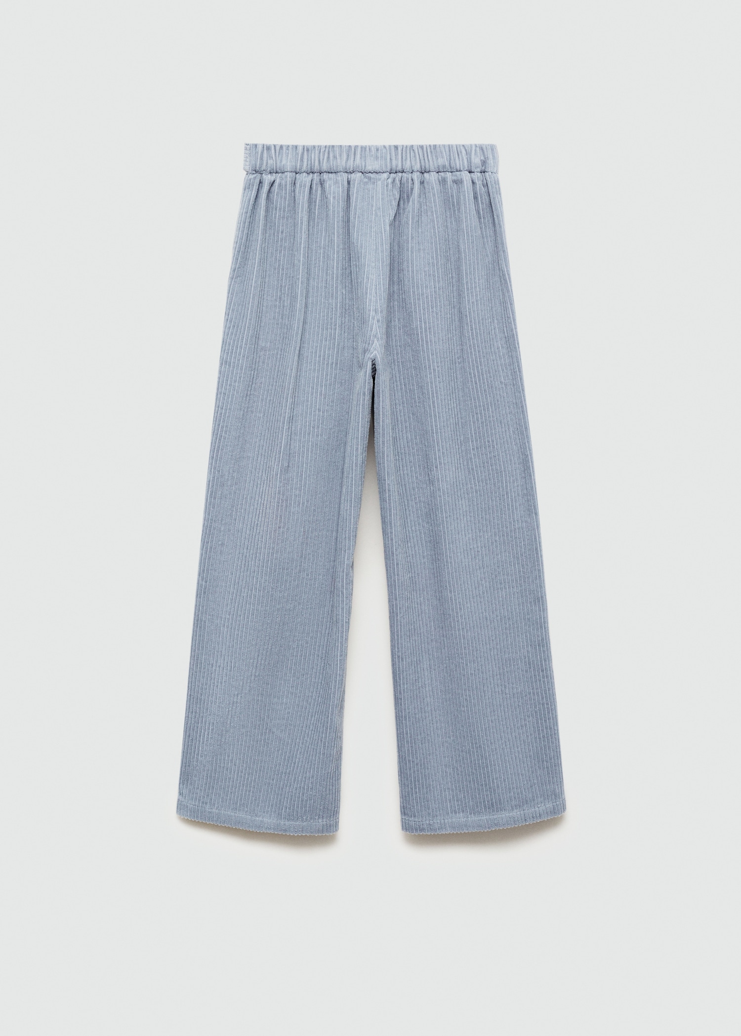 Pantalon style jupe-culotte velours côtelé - Verso de l’article