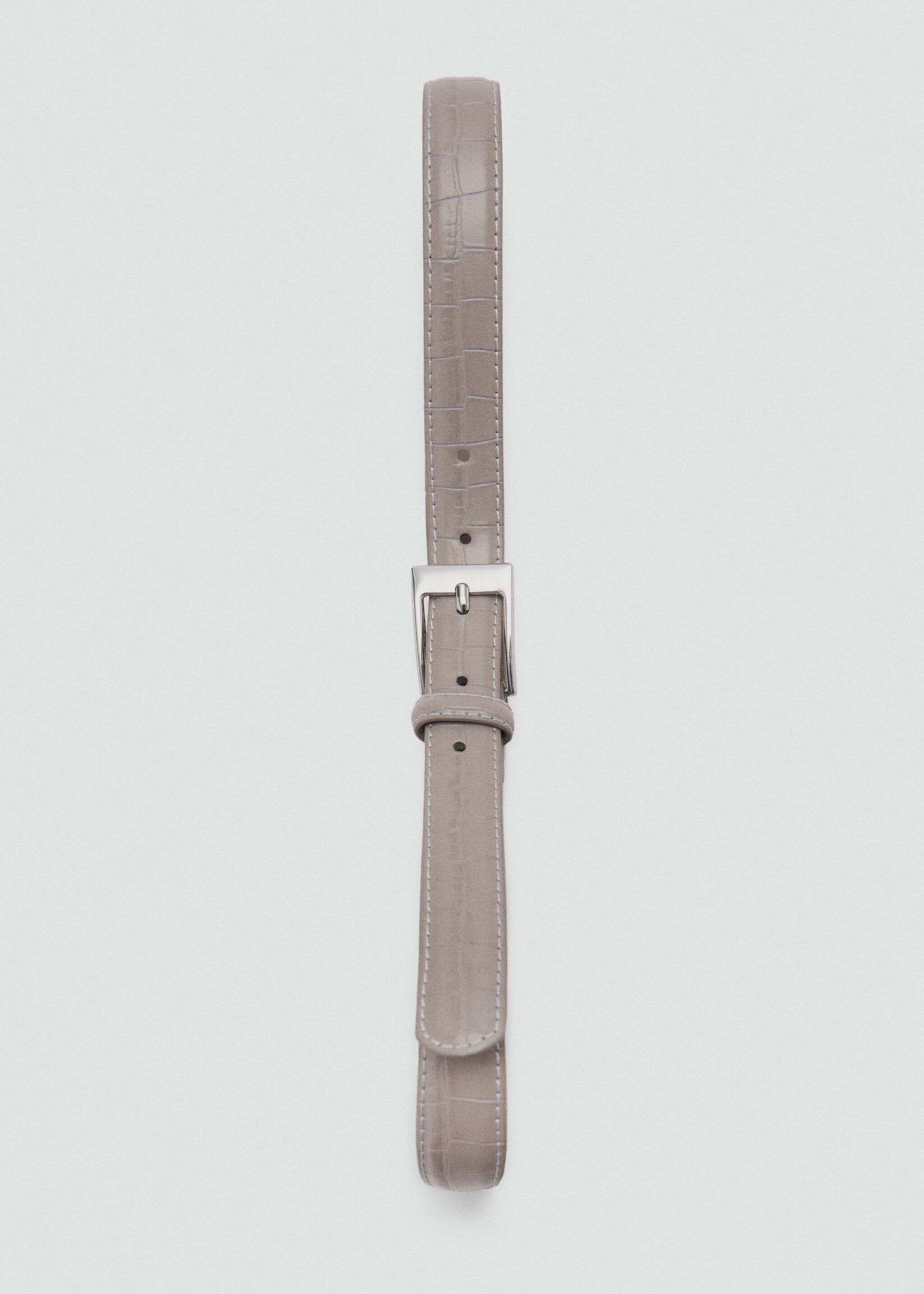 Skinny snake-effect belt - Details of the article 2