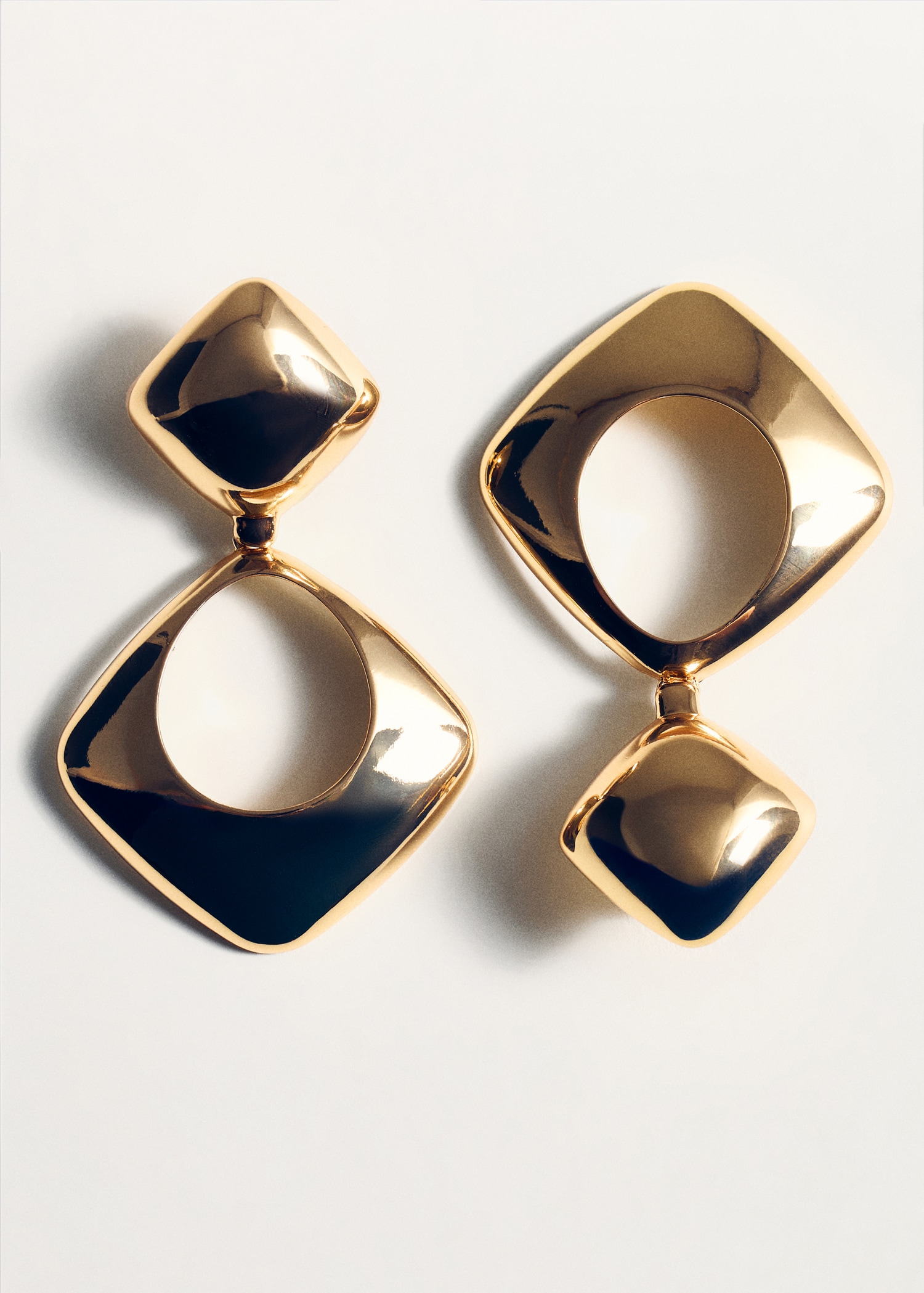 Boucles d'oreilles pendantes géométriques - Détail de l'article 5