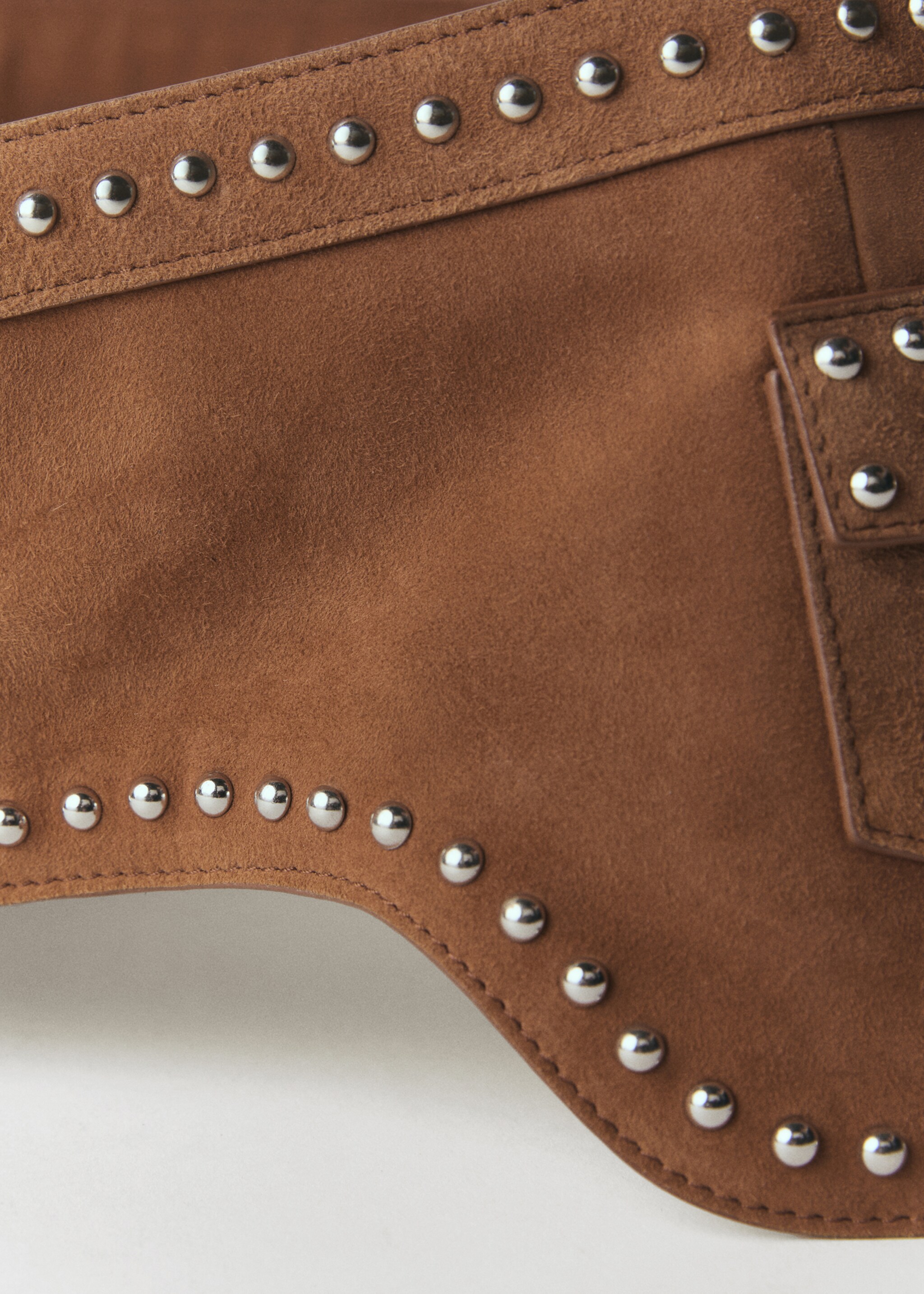 Leather obi belt - Details of the article 1