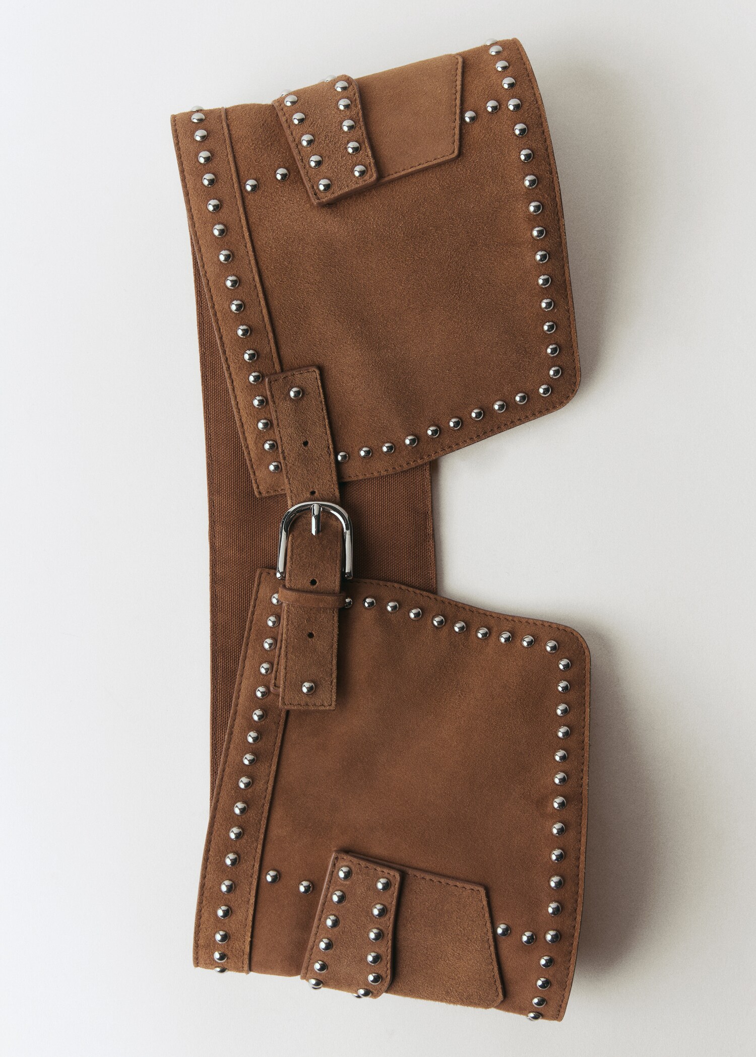 Leather obi belt MANGO Niger - Main Image