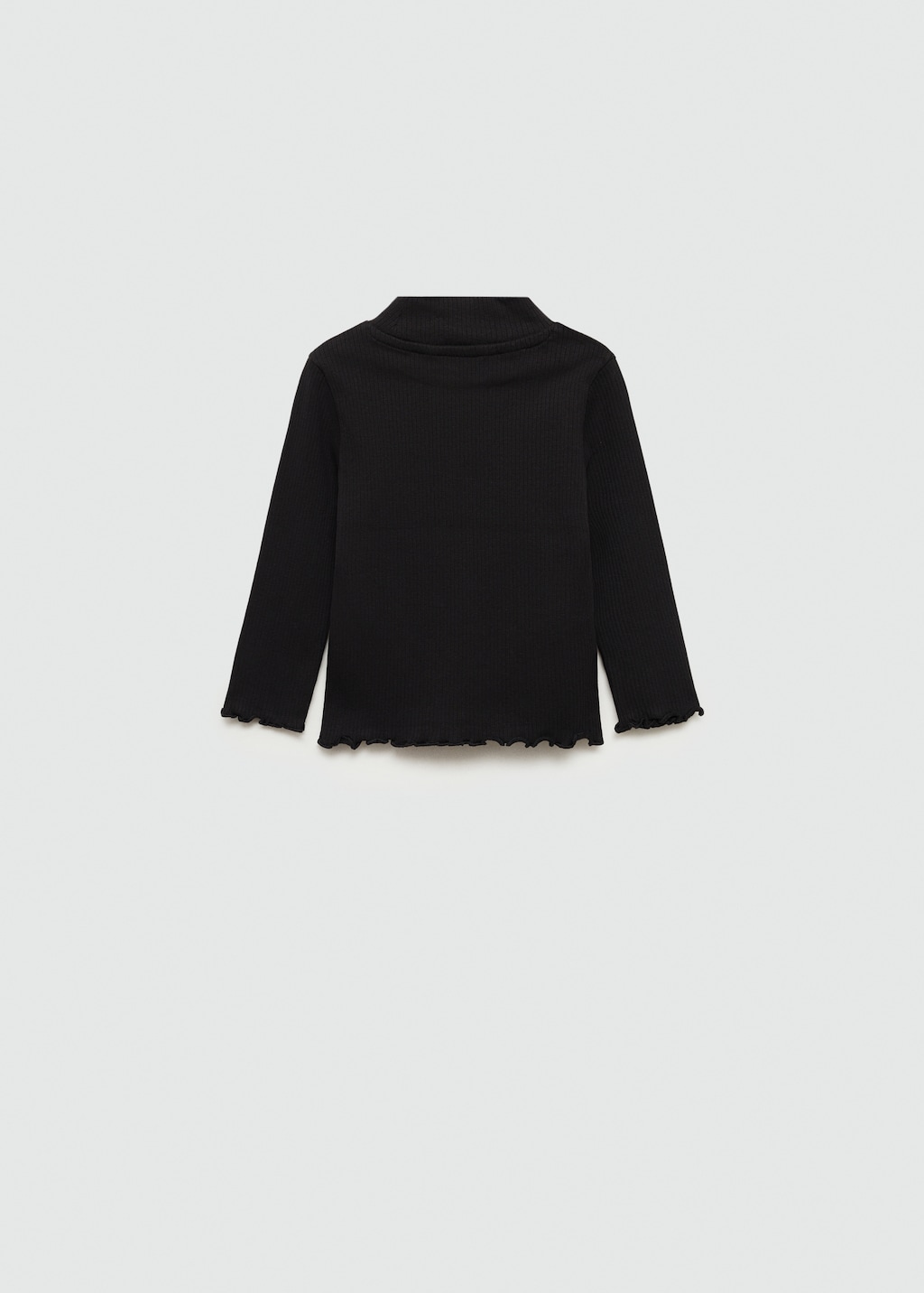 Black turtleneck long sleeve shirt hot sale
