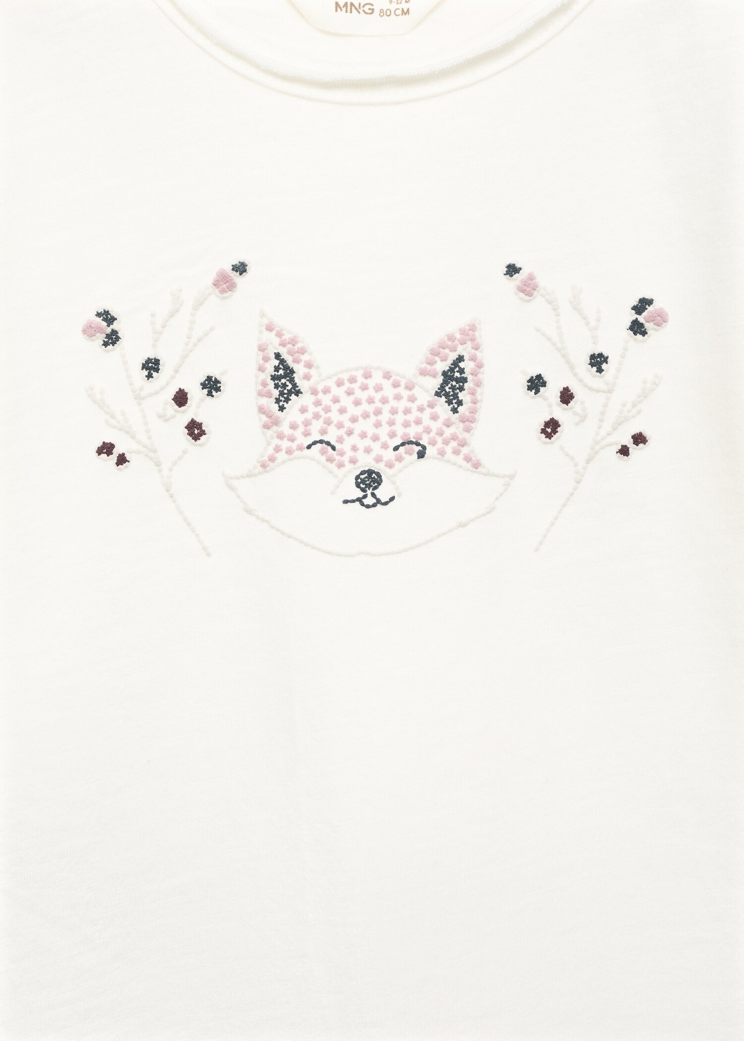 T-shirt with embroidered detail - Details of the article 8