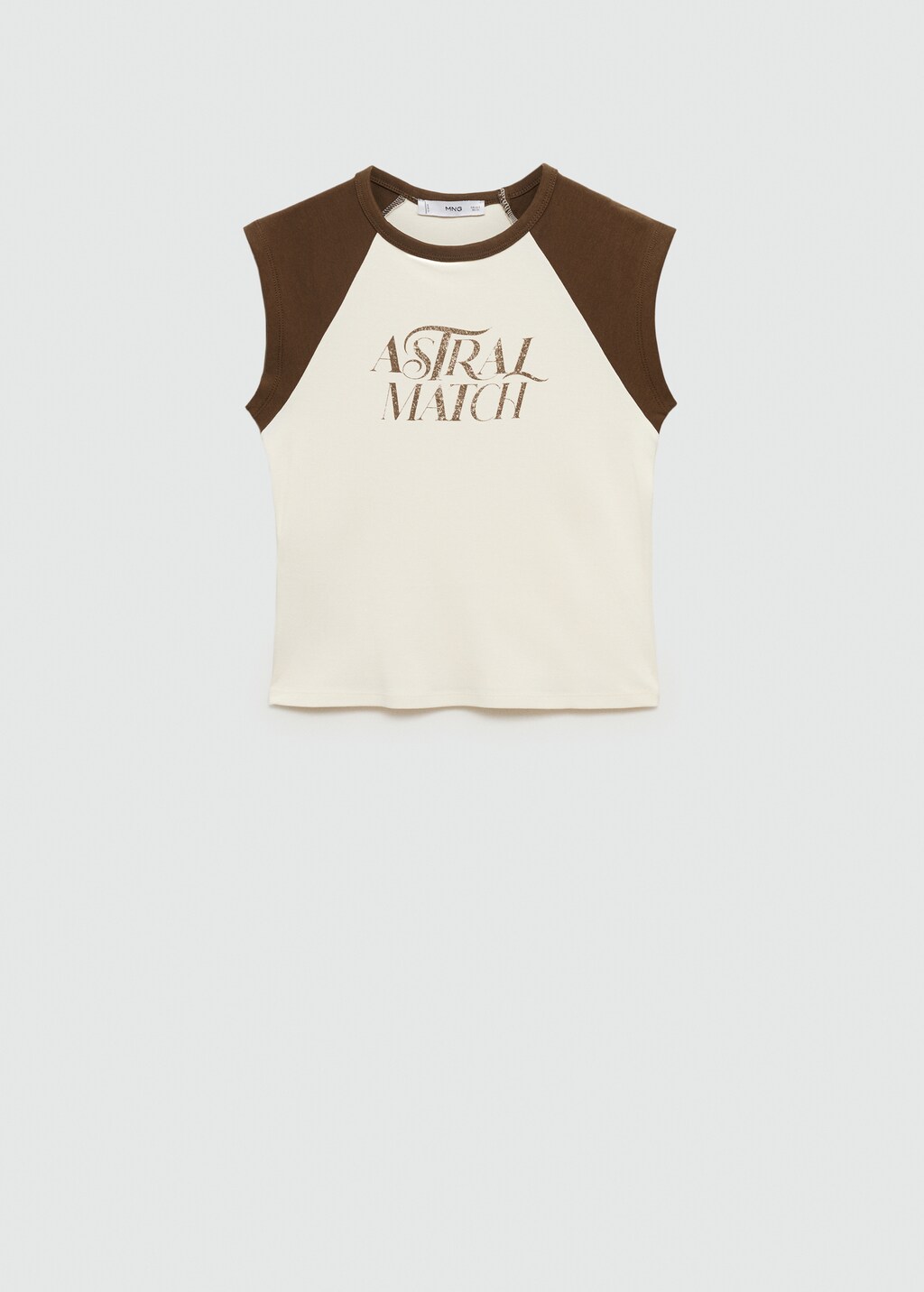 Printed cotton-blend T-shirt - image 4