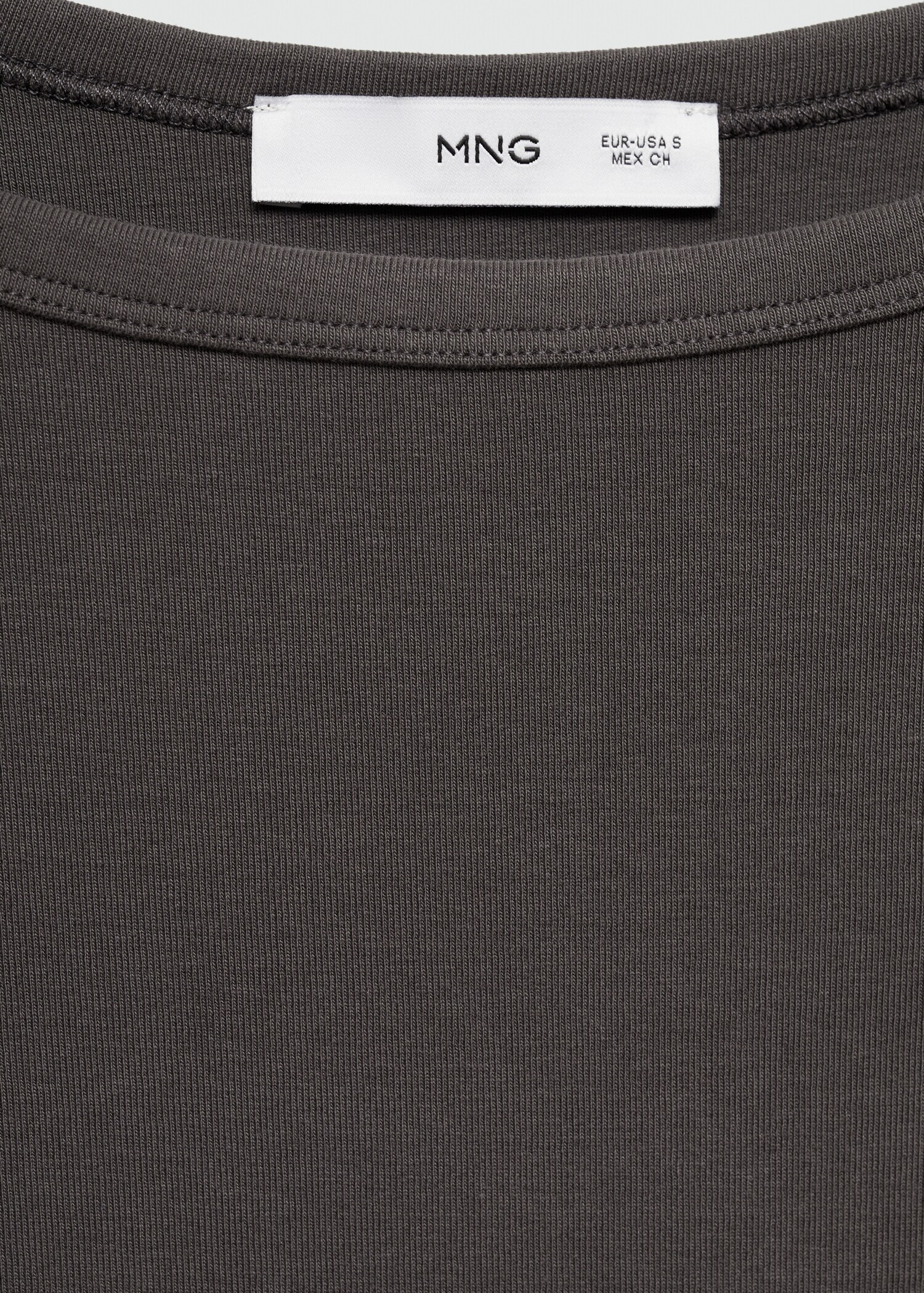 T-shirt col bateau coton - Détail de l'article 8