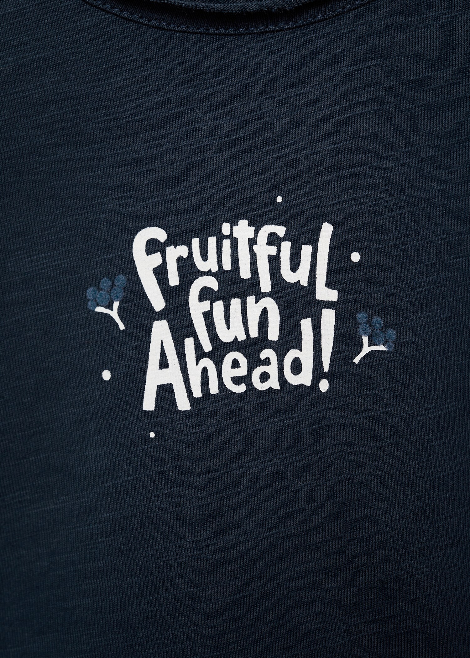 Printed message T-shirt - Kids | MANGO India
