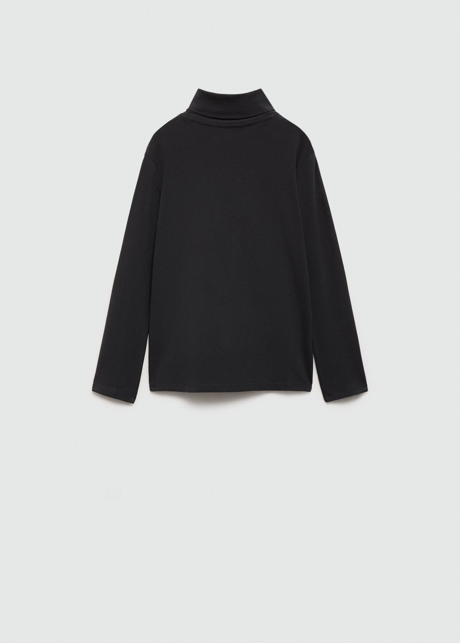 Turtleneck long-sleeved t-shirt - Reverse of the article