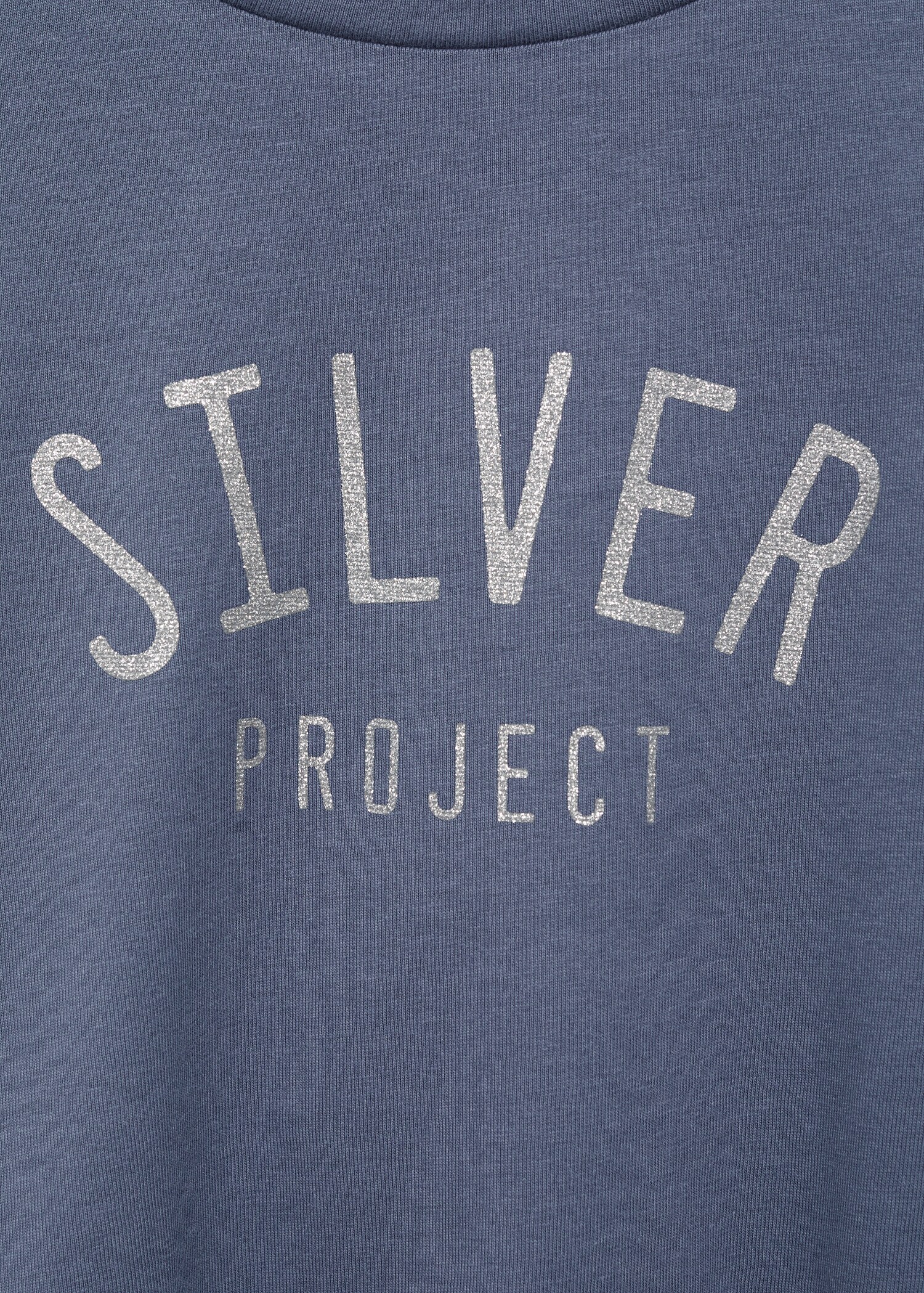 Cotton t-shirt with shoulder opening - Details of the article 8
