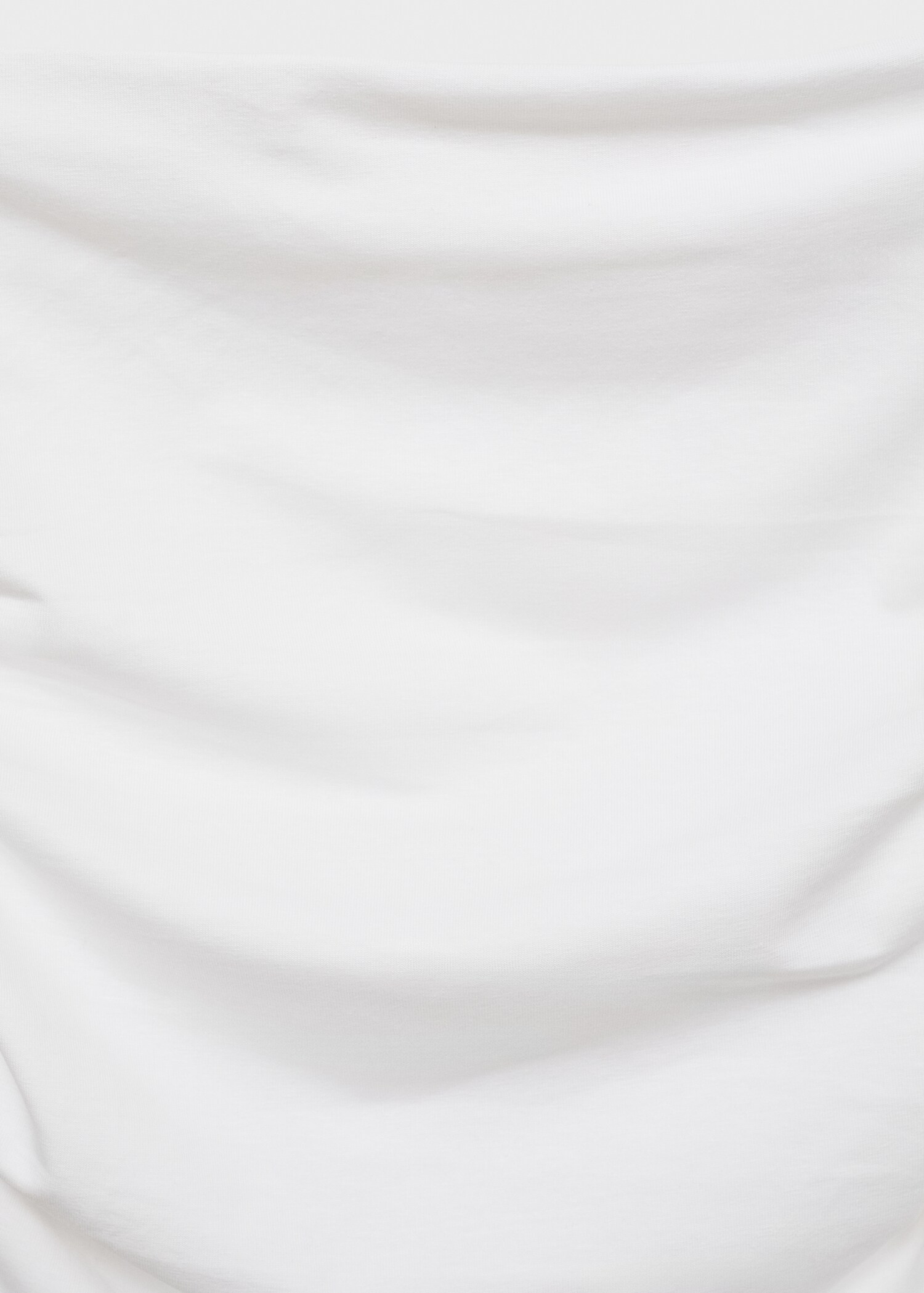 Tshirt with gathered details Teen MANGO Singapore