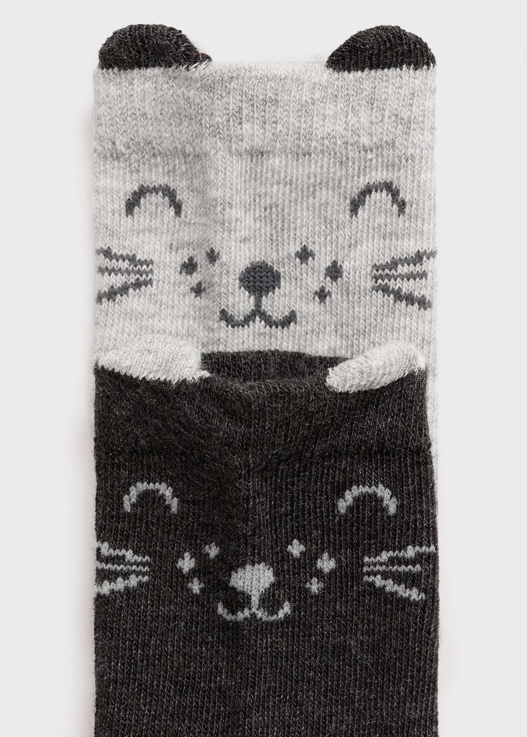 Pack of 2 cat socks - Kids | MANGO USA