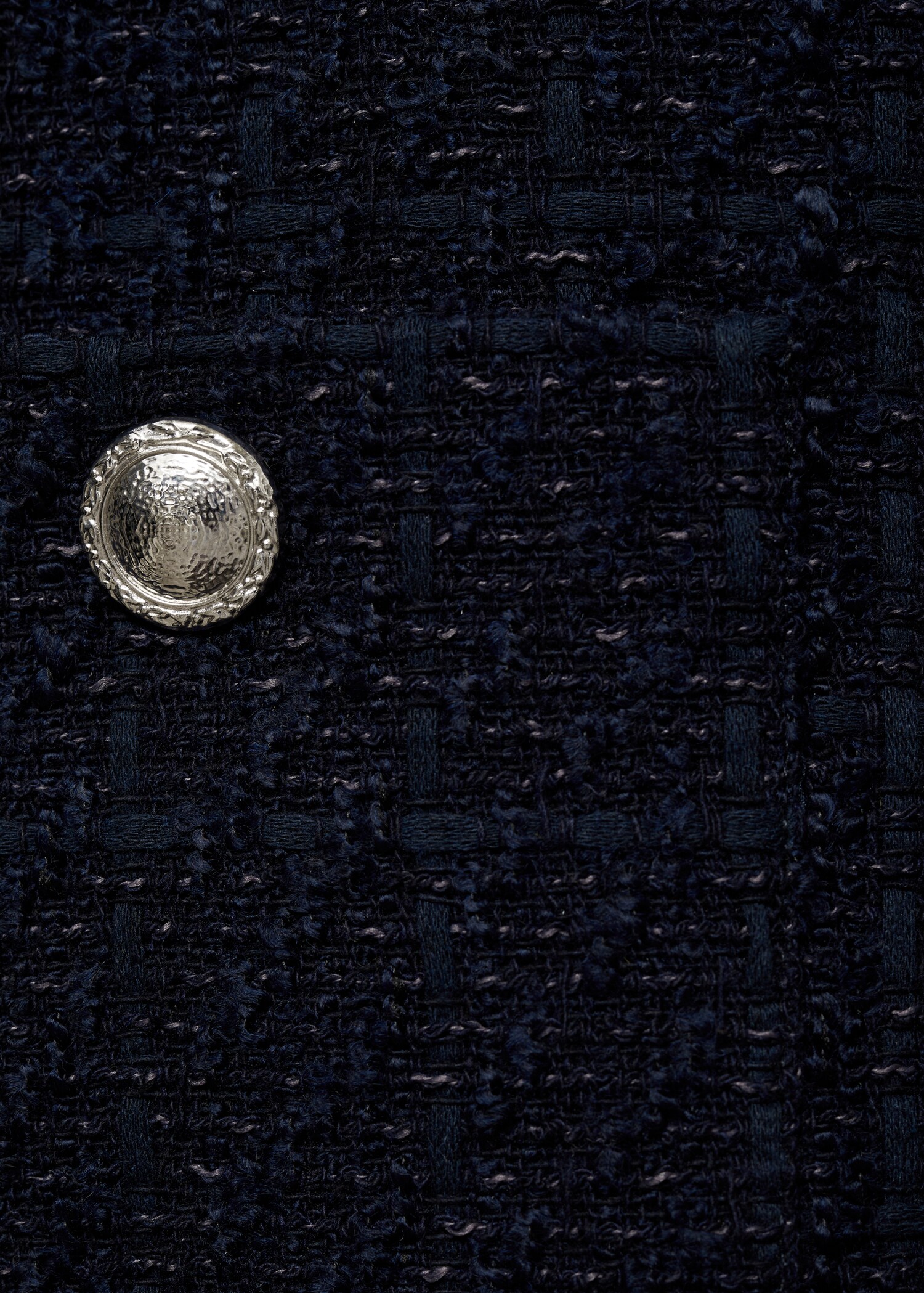 Tweed jacket with jewel buttons - Details of the article 0