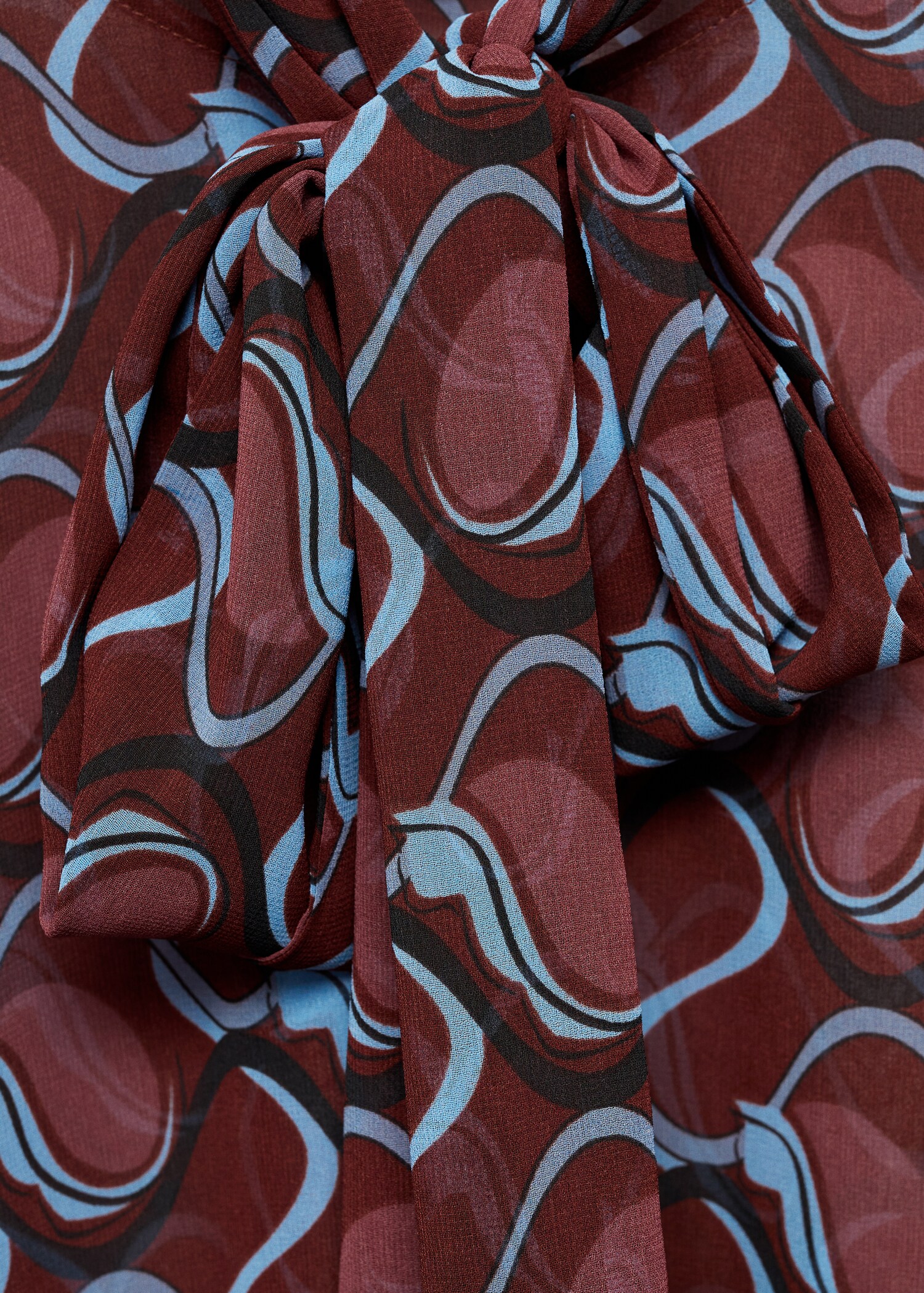 Bow printed shirt - Details of the article 8