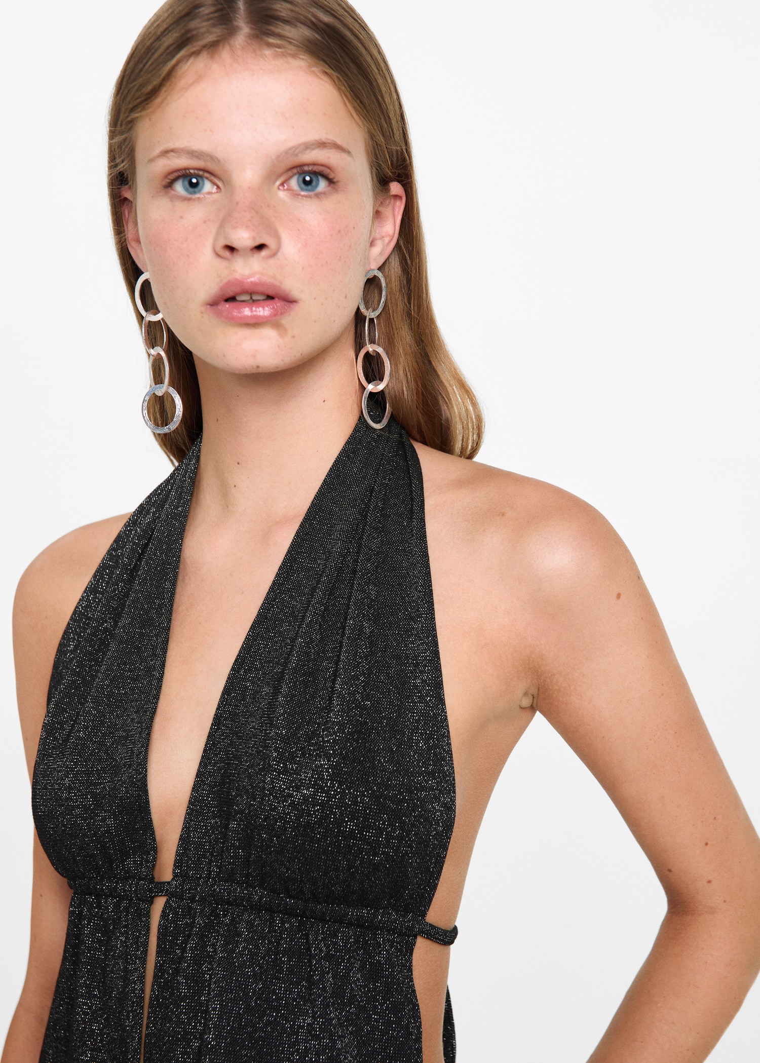 Lurex open-back top - Details of the article 1