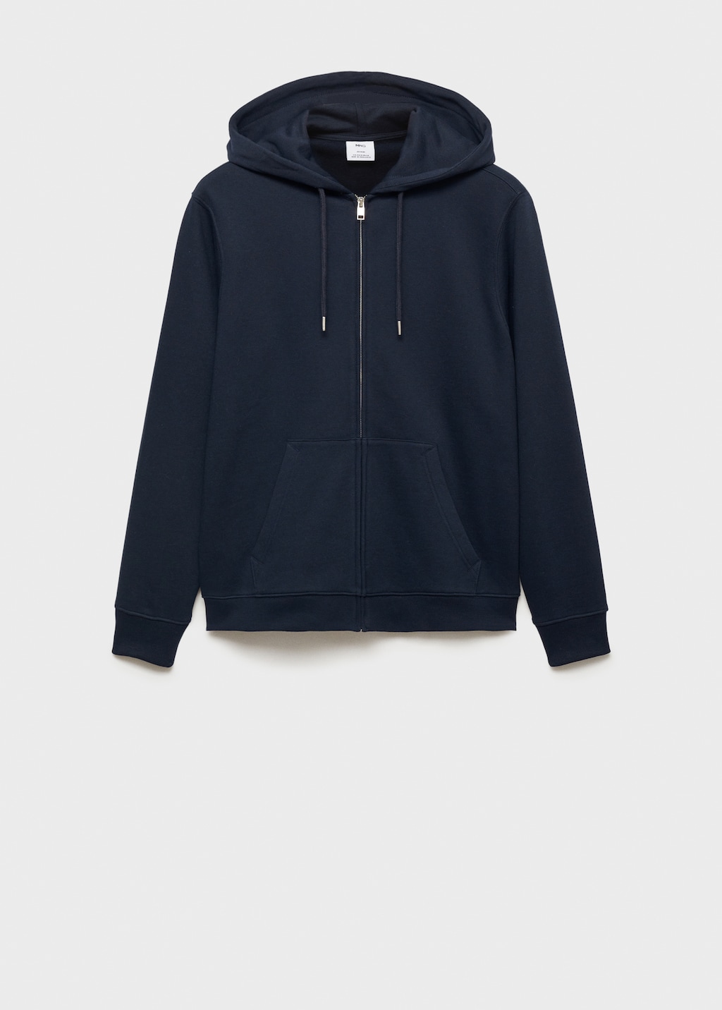 Cotton zip up hoodie