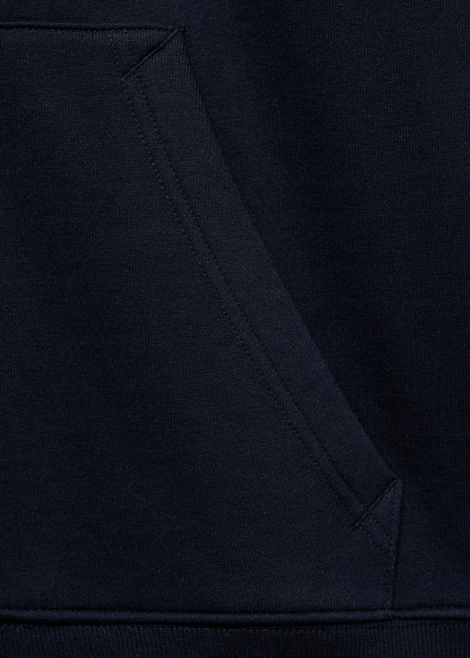 Cotton zip-up hoodie - Details of the article 0