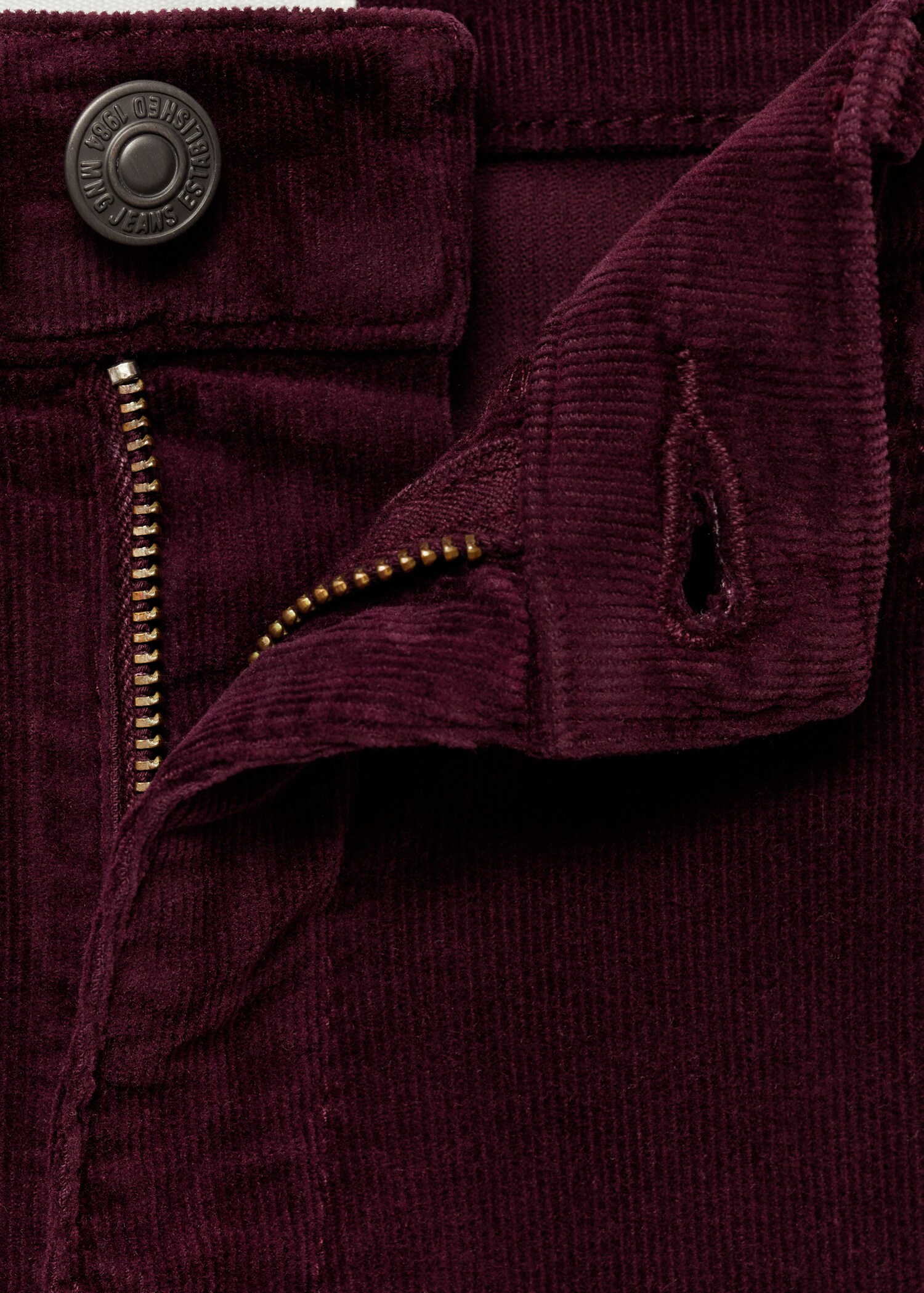 Jean Sienna flare crop velours côtelé - Détail de l'article 8