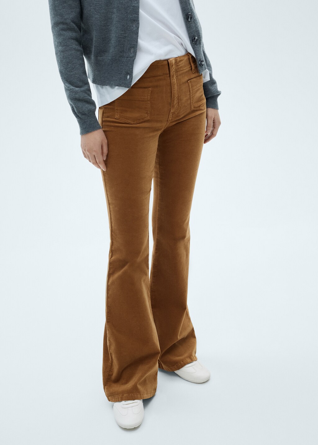 Next TALL FIT - Jupe portefeuille - khaki green/vert Next TALL FIT - Jupe portefeuille - khaki green/vert